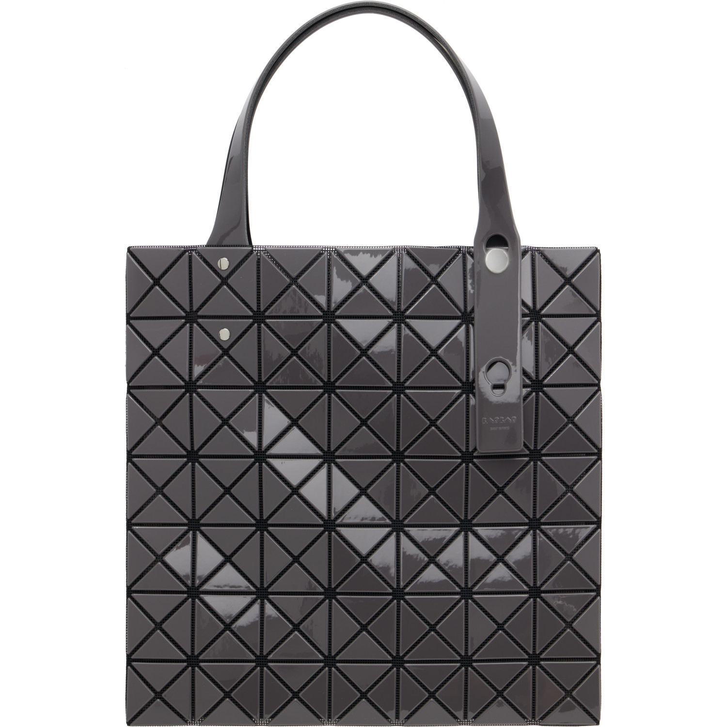 BAO BAO ISSEY MIYAKE Gray Prism Gloss Tote