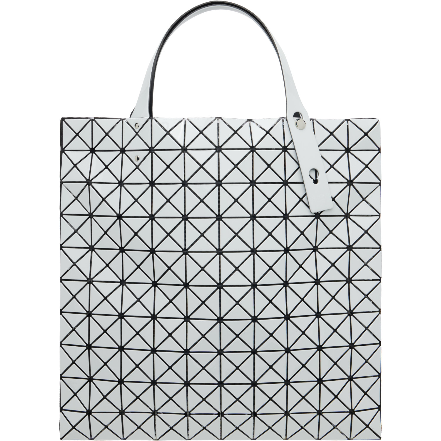 BAO BAO ISSEY MIYAKE Gray Prism Gloss Tote