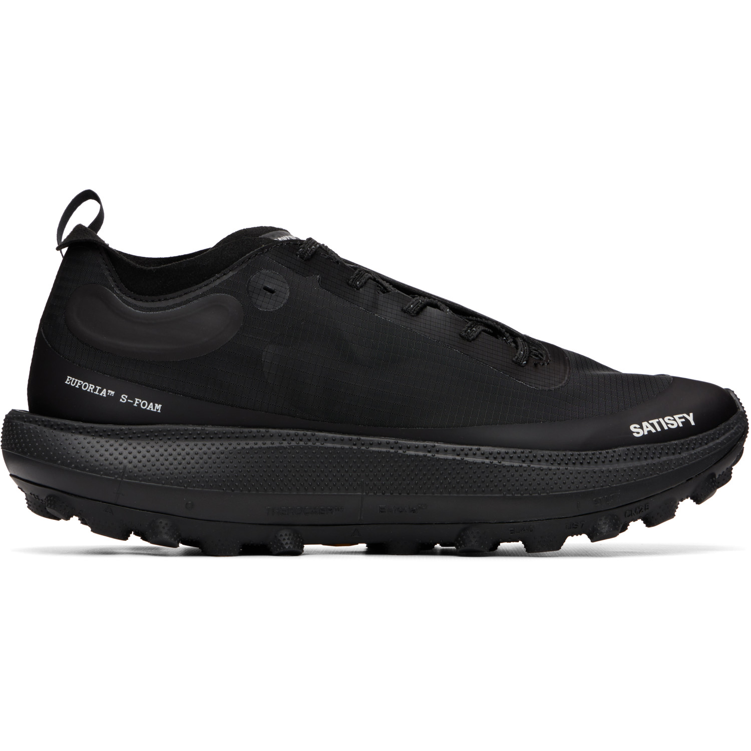 Satisfy Black 'TheROCKER' Sneakers
