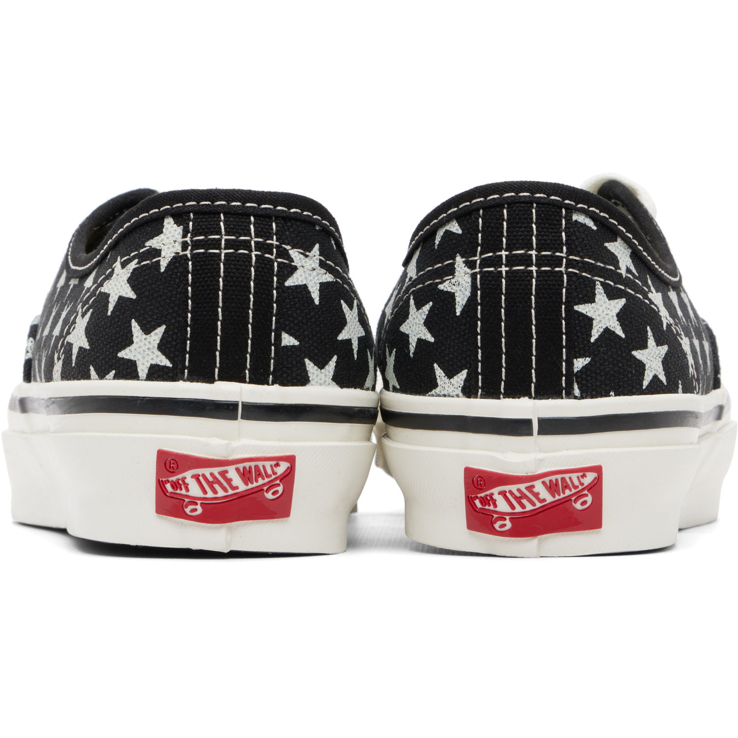 Vans 블랙 앤 오프 화이트 LX 어센틱 44 스니커즈