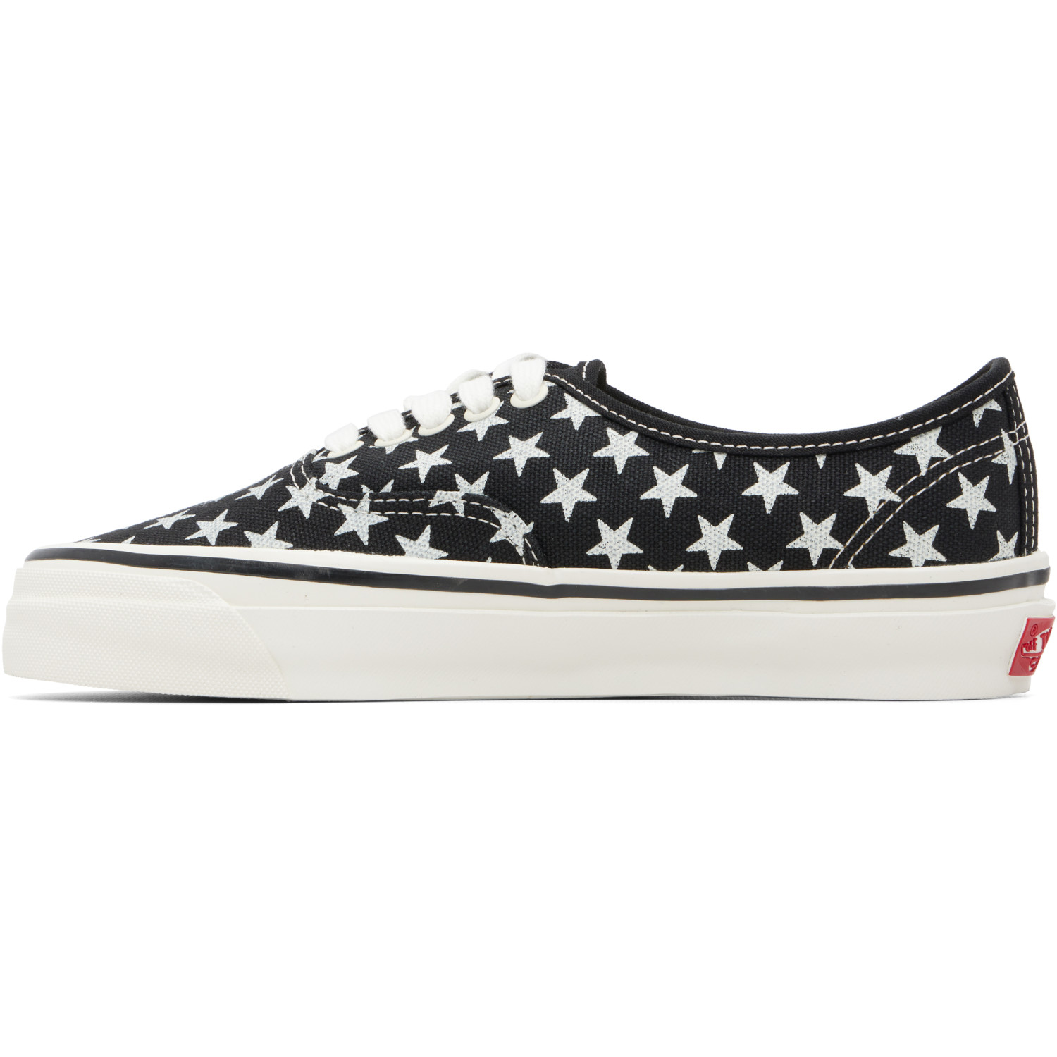 Vans 블랙 앤 오프 화이트 LX 어센틱 44 스니커즈