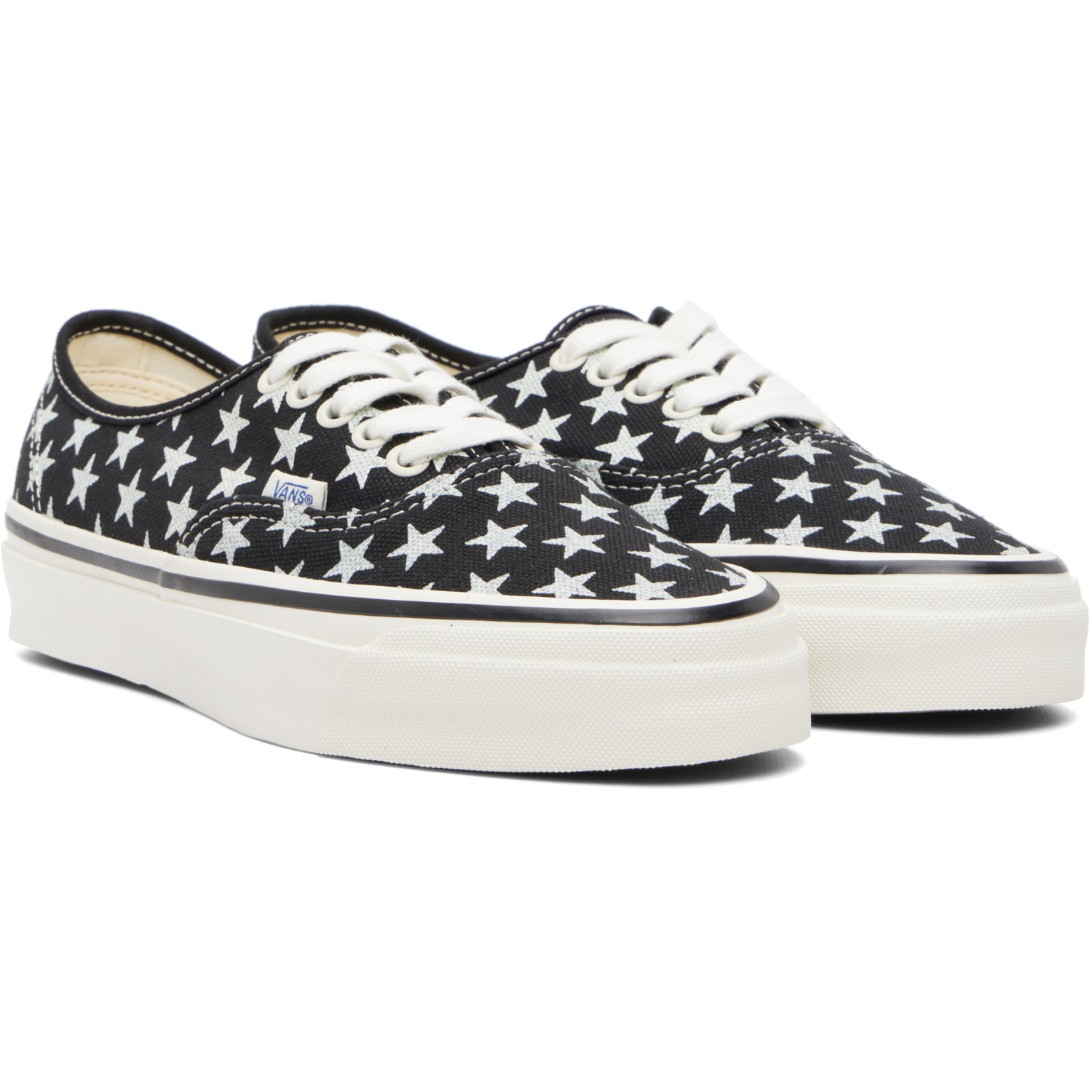 Vans 블랙 앤 오프 화이트 LX 어센틱 44 스니커즈