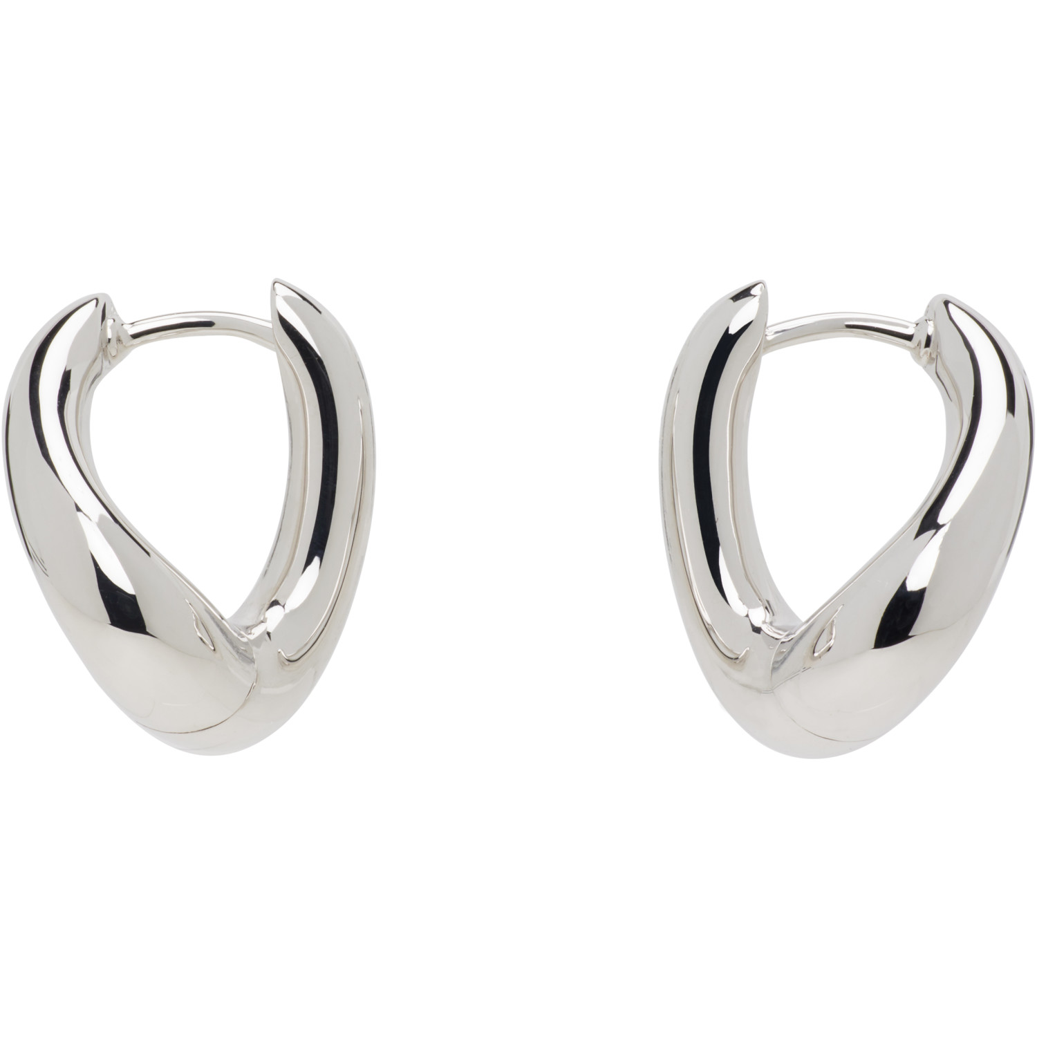 Tom Wood Twist Hoops Small Earrings