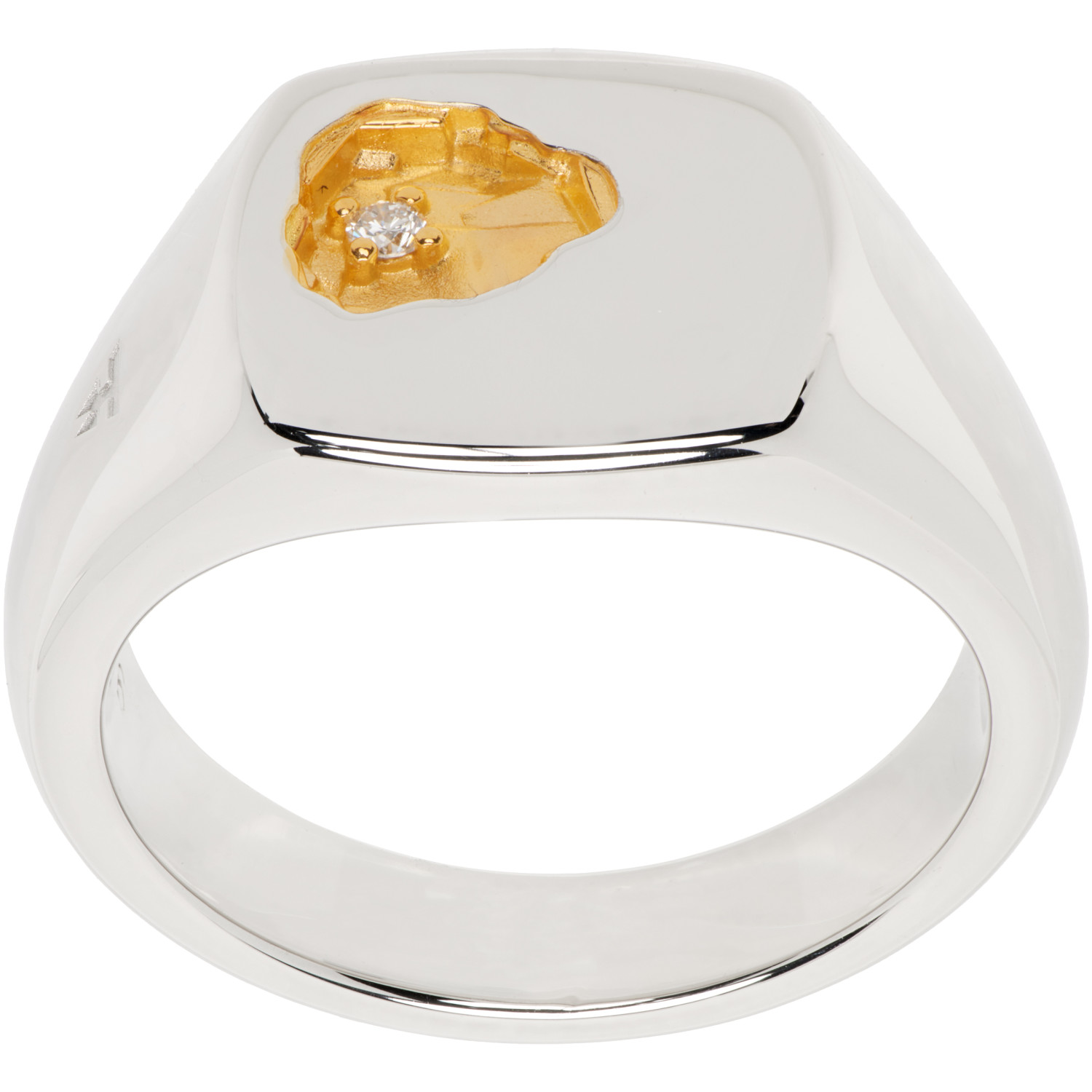 Tom Wood Mined Small Ring