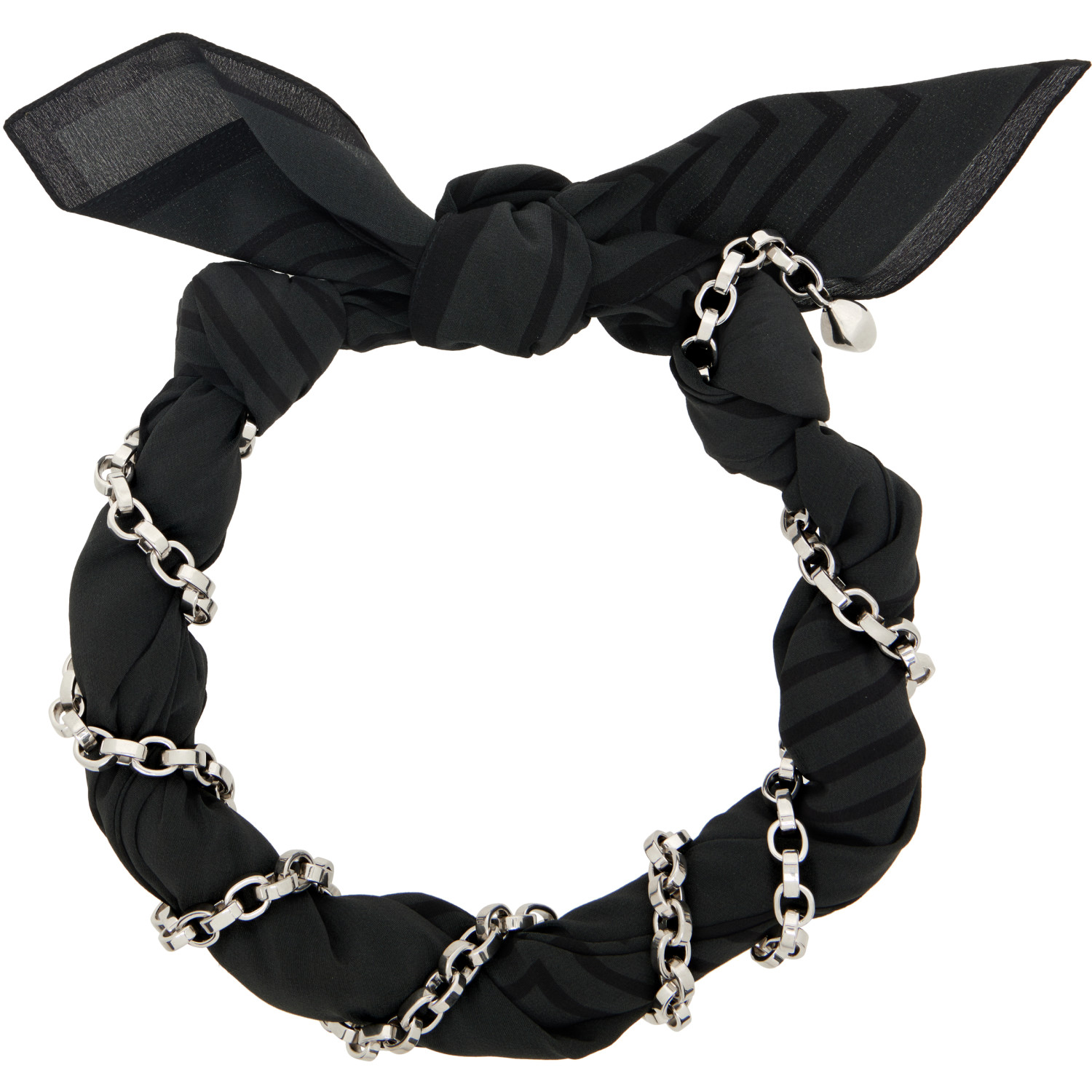 TOTEME Silk Scarf Collar Necklace