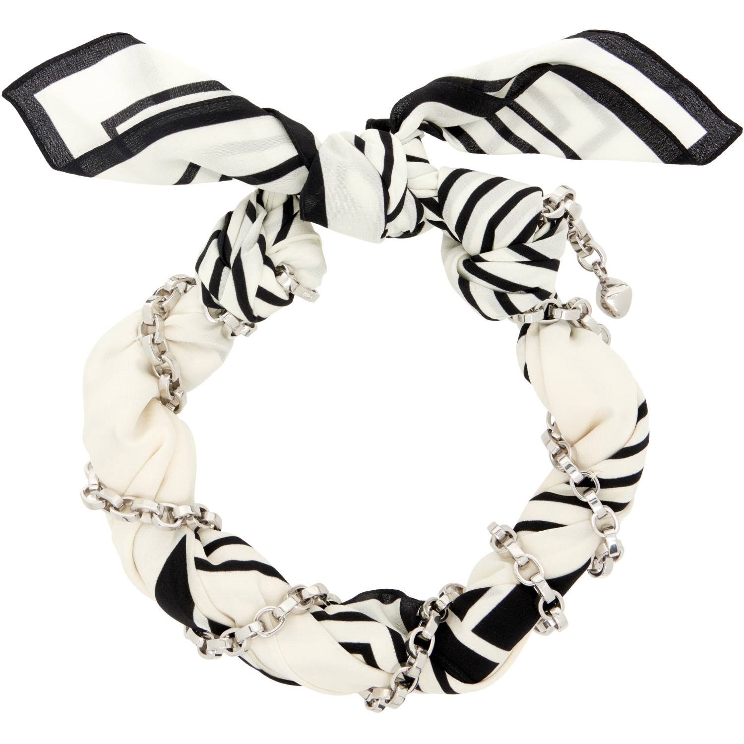 TOTEME Silk Scarf Collar Necklace