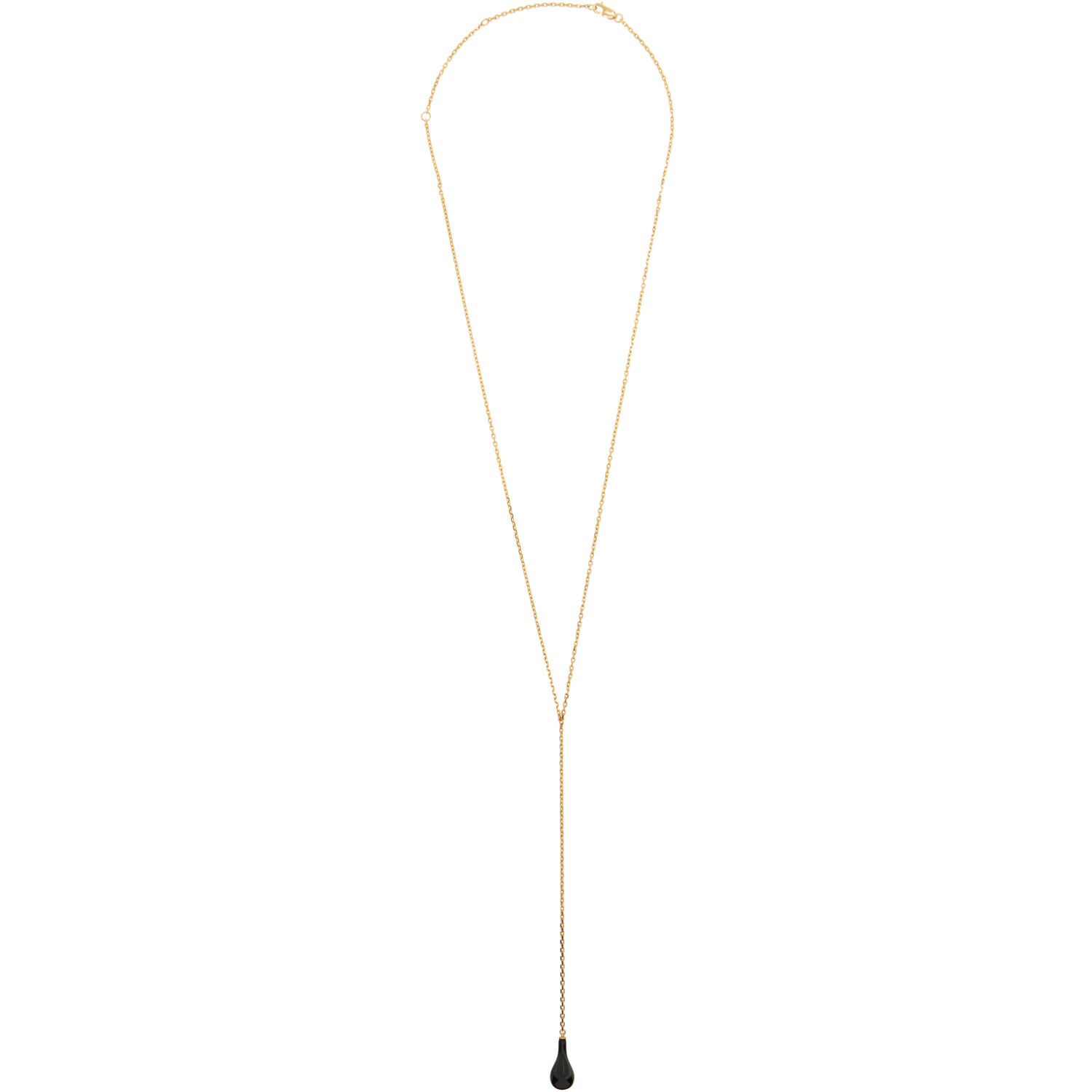 TOTEME Onyx Drop Necklace