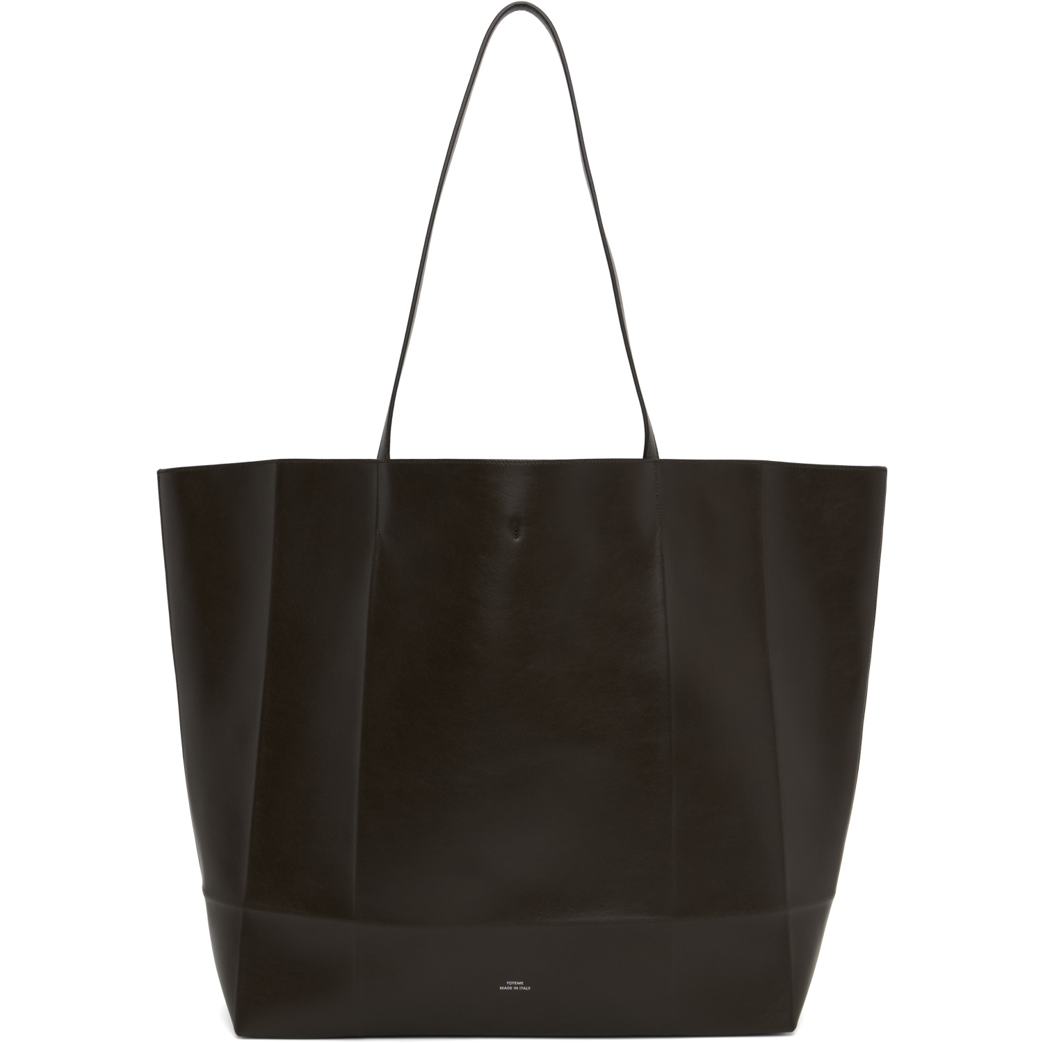 TOTEME Brown Roam Leather Tote