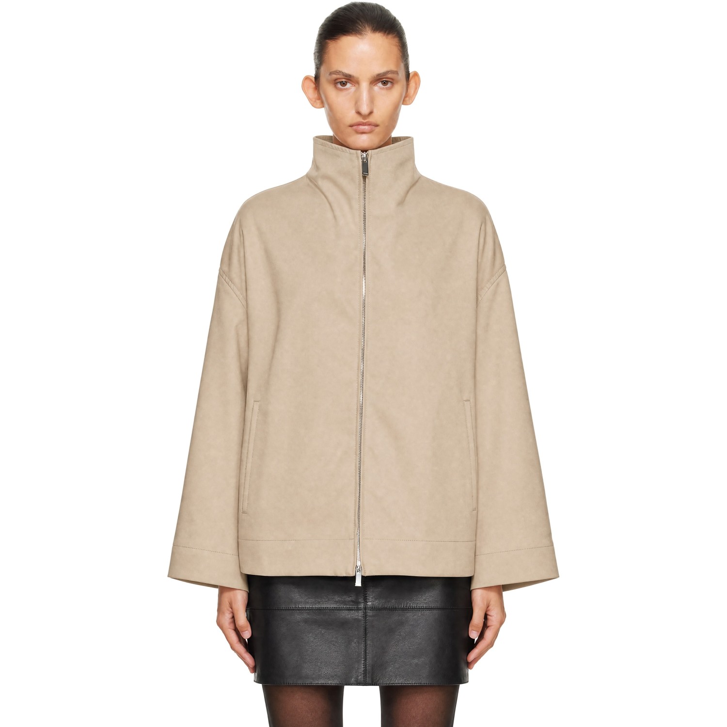 TOTEME Beige Zipped Country Jacket