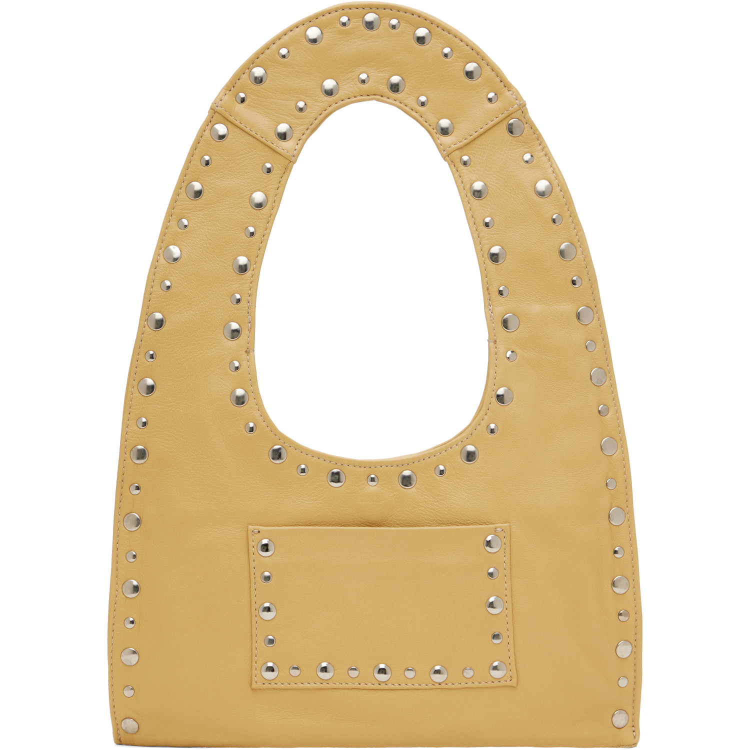 Gimaguas Beige Mini Franca Bag