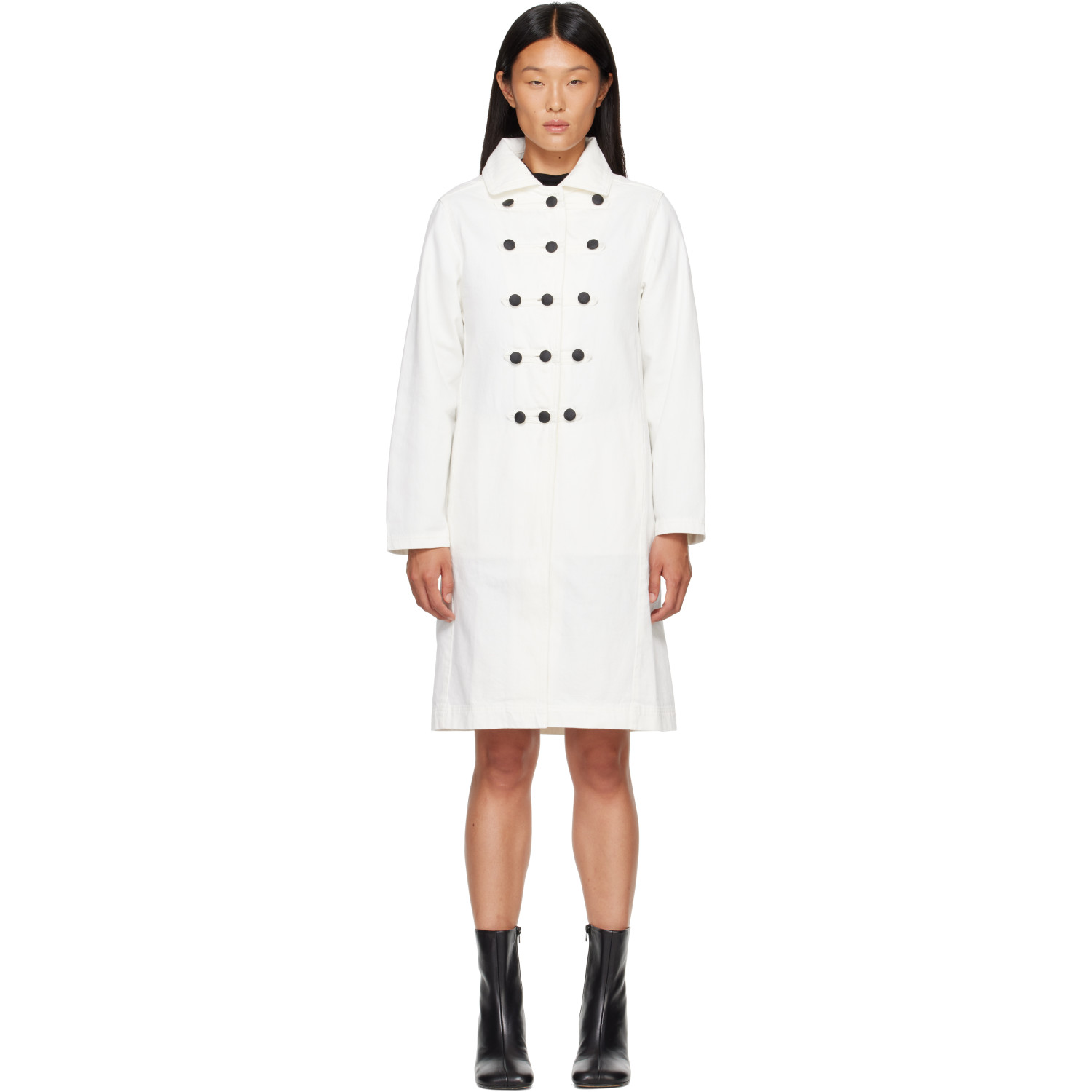 Gimaguas White Marietta Coat