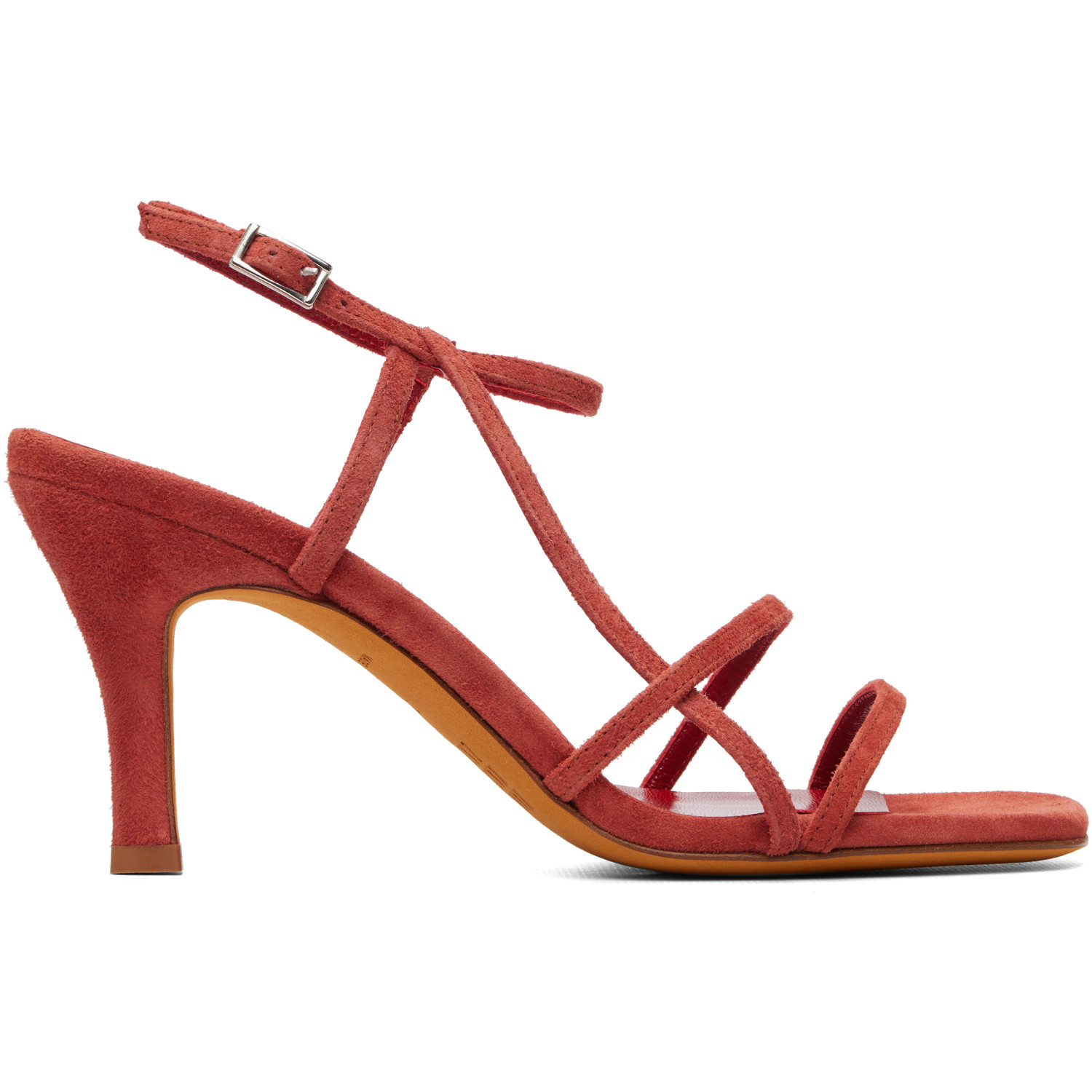 Maryam Nassir Zadeh Orange Irene Heeled Sandals