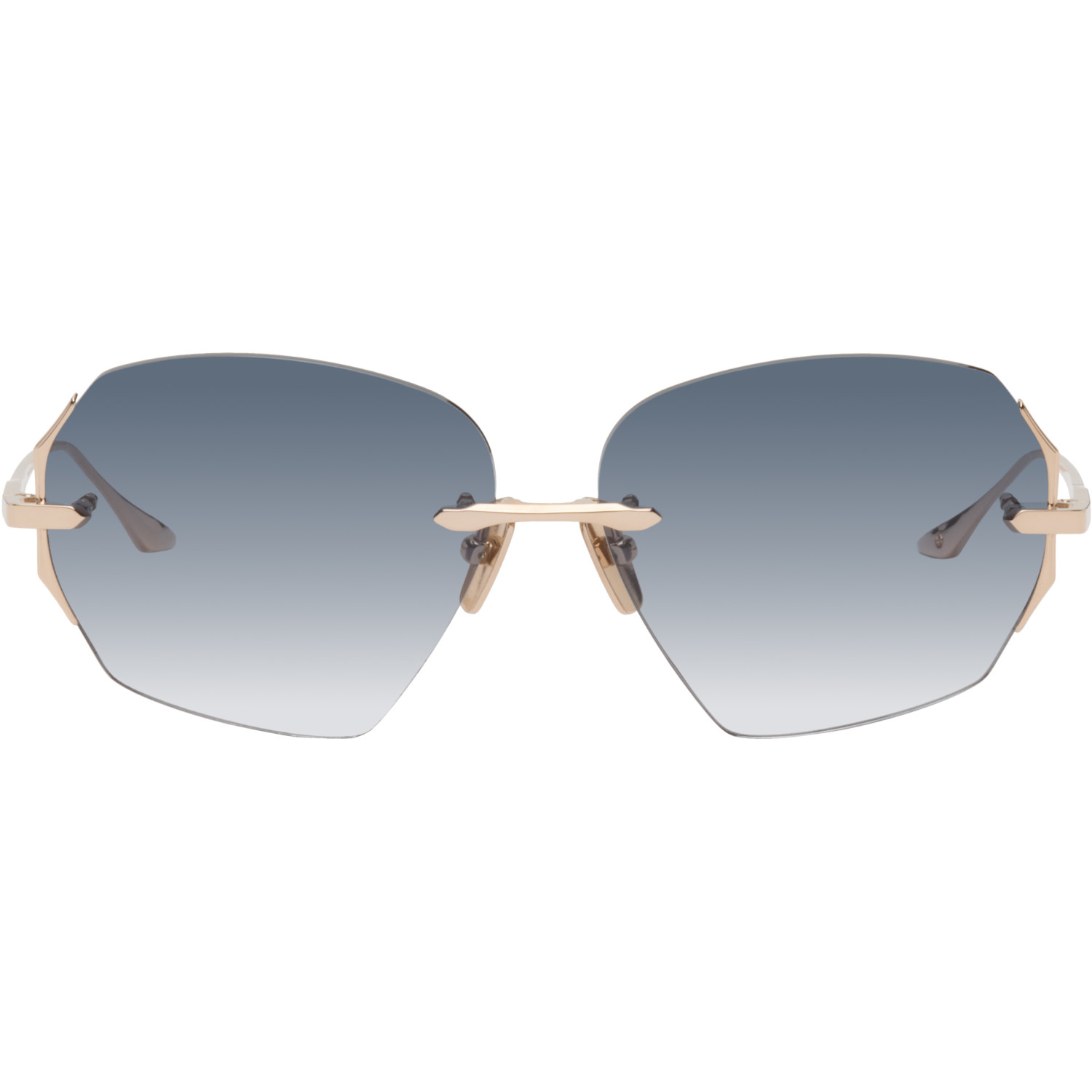 Dita Gold Dahlvin Sunglasses
