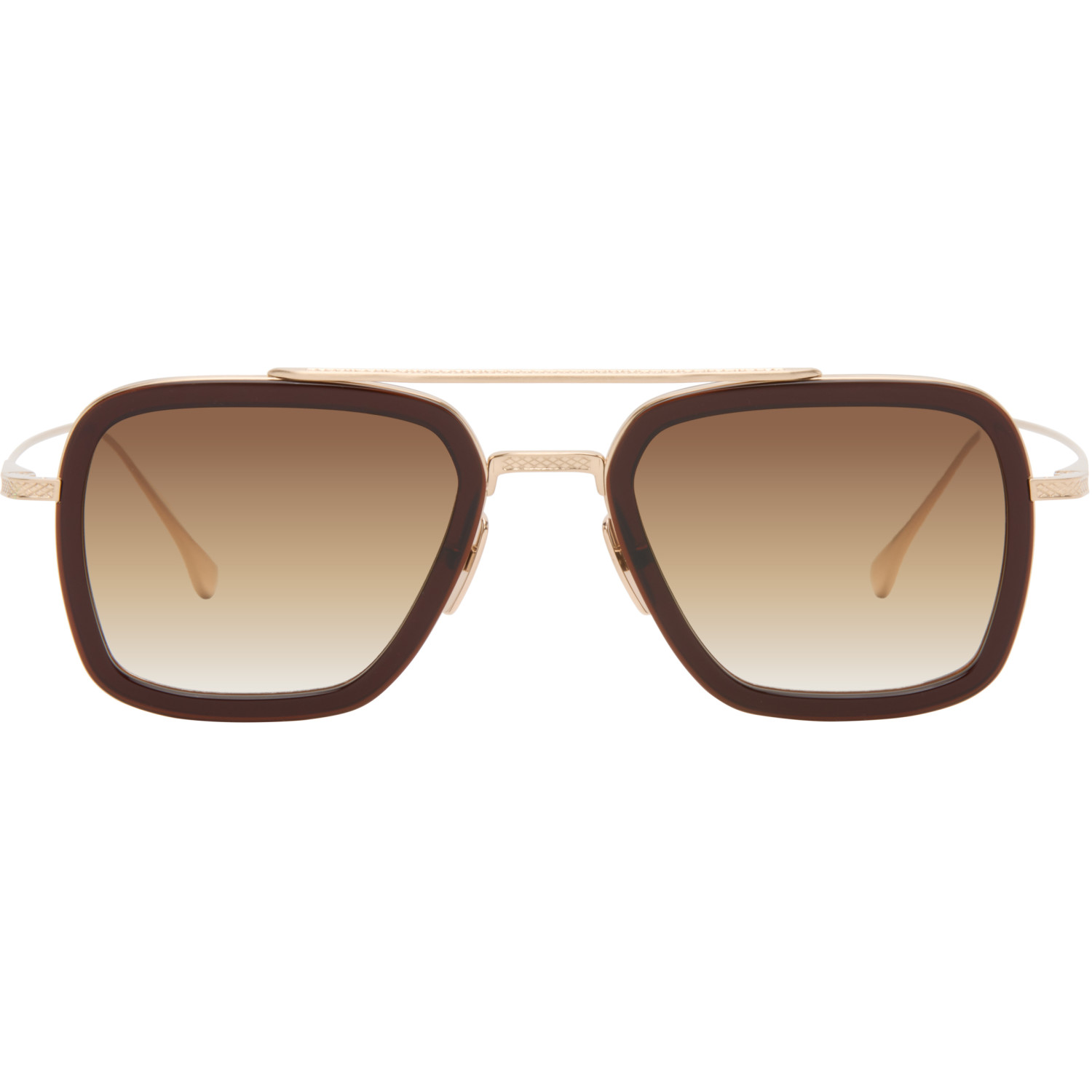 Dita Brown & Gold Flight.006 Sunglasses