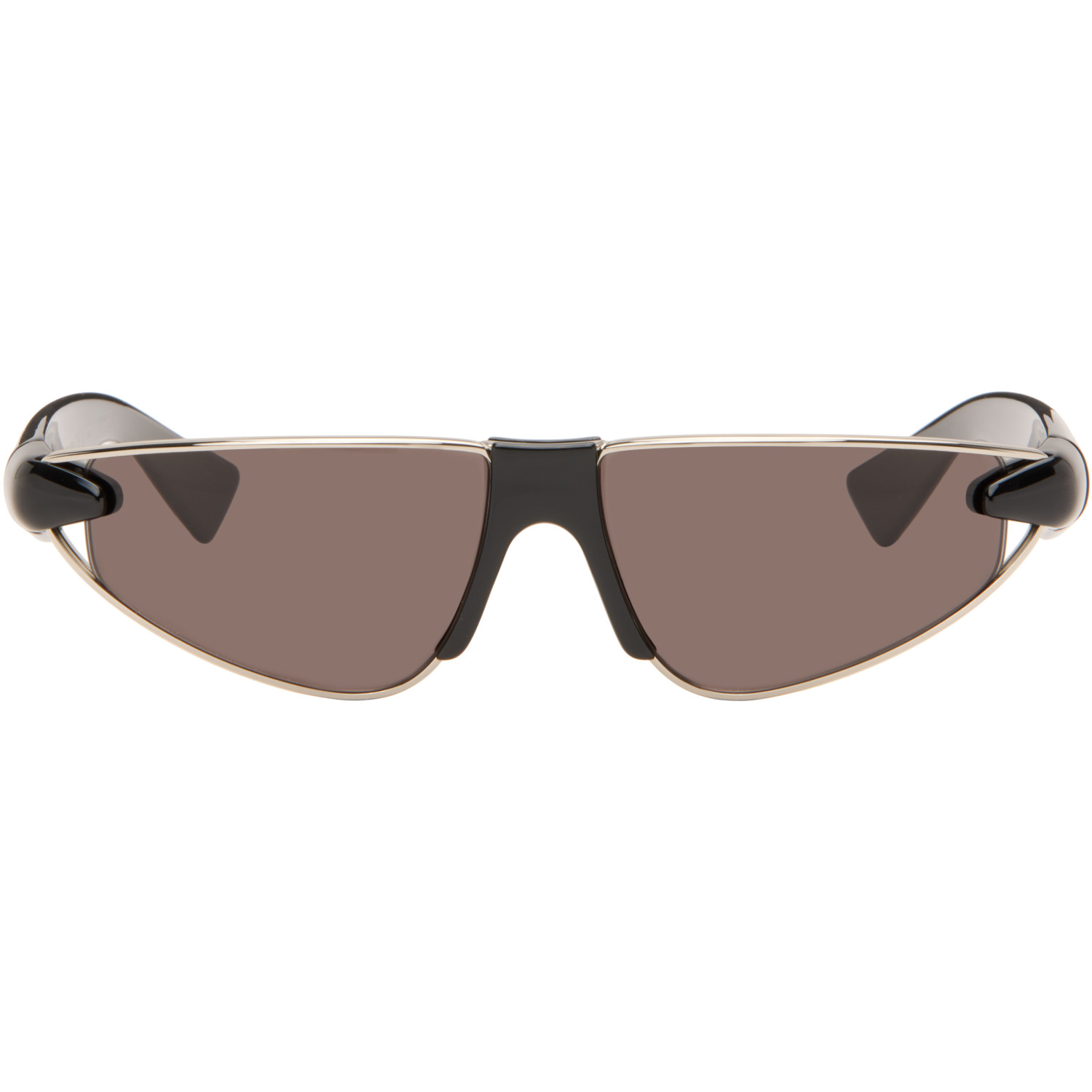 Bottega Veneta Black Icons Cat Eye Sunglasses
