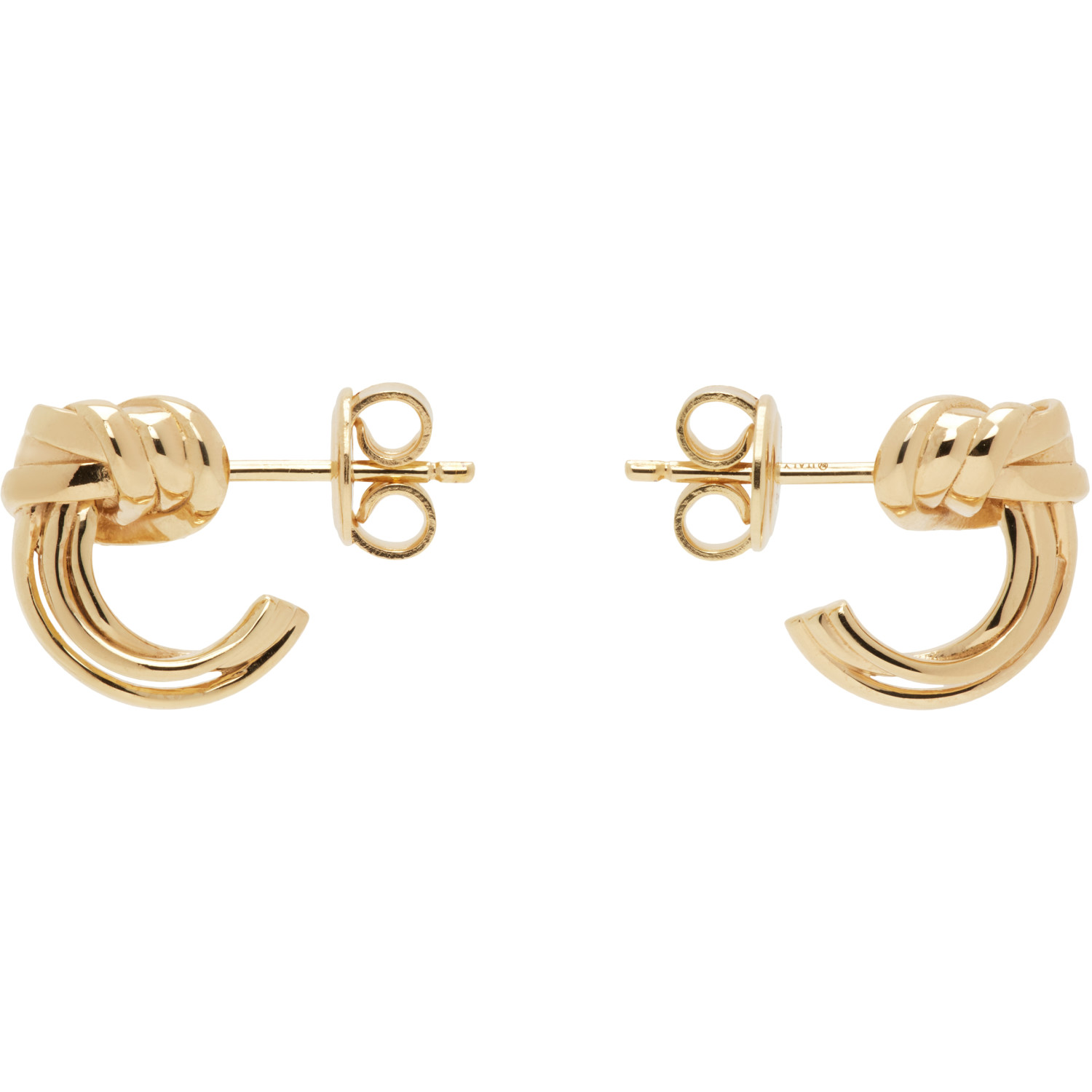 Bottega Veneta Knot Earrings