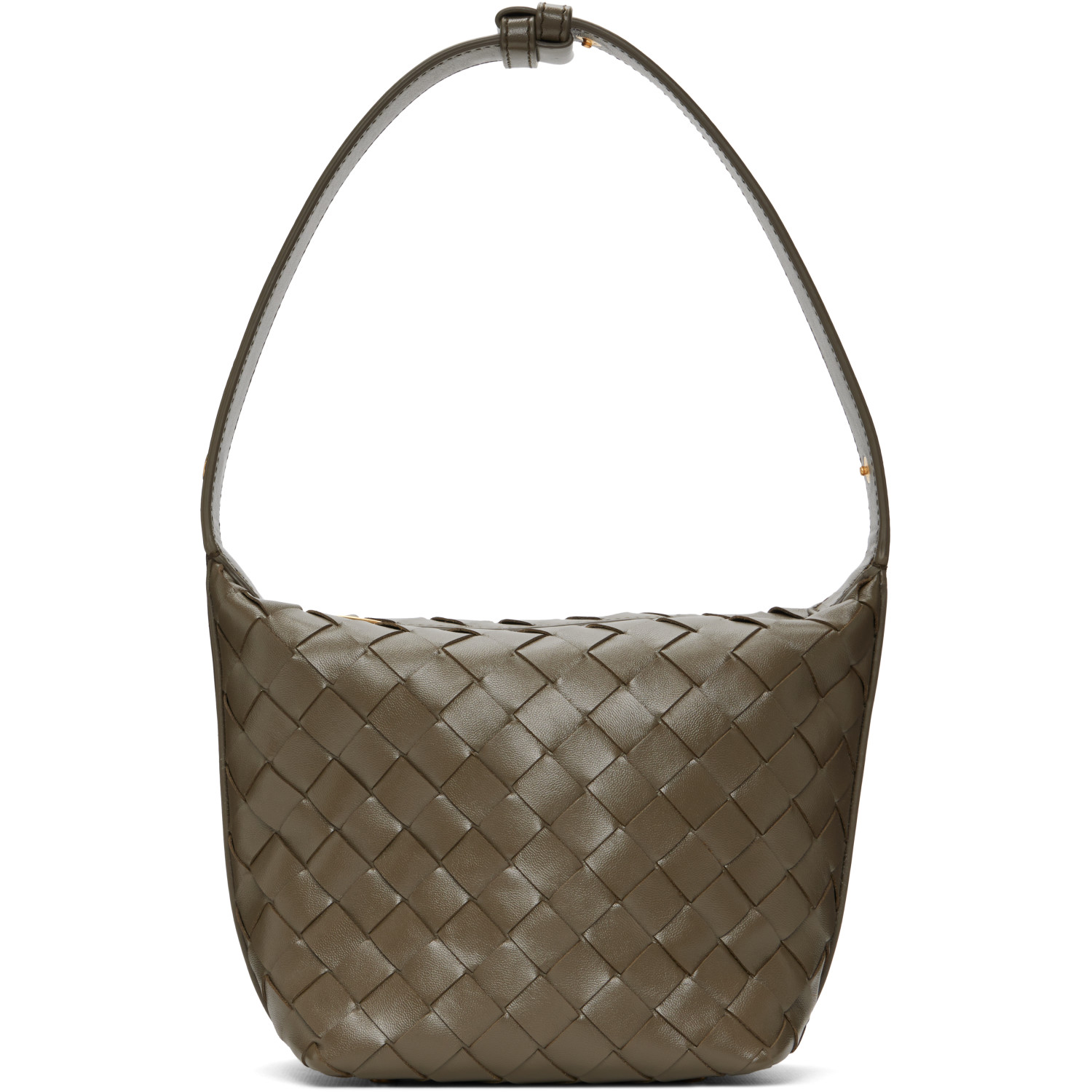 Bottega Veneta Khaki Candy Wallace Bag