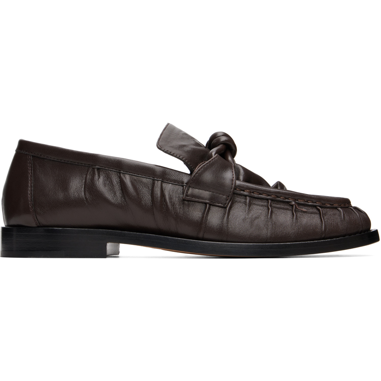 Bottega Veneta Brown Astaire Loafers