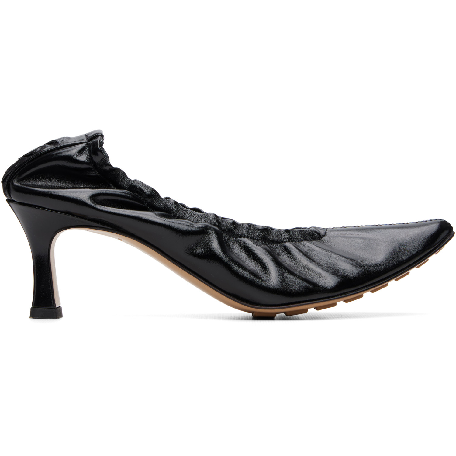 Bottega Veneta Black Sofia Heels