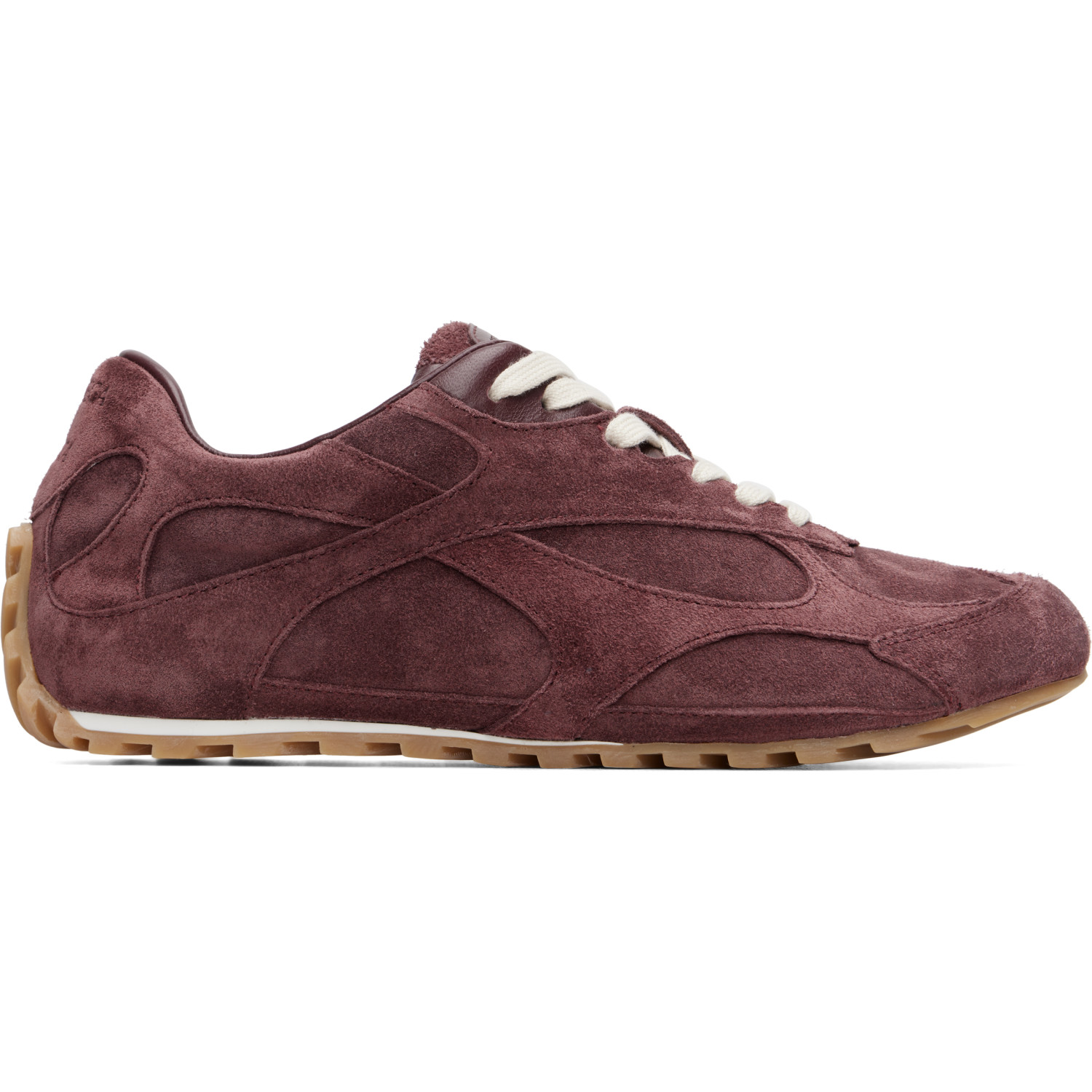 Bottega Veneta Burgundy Orbit Flash Sneakers