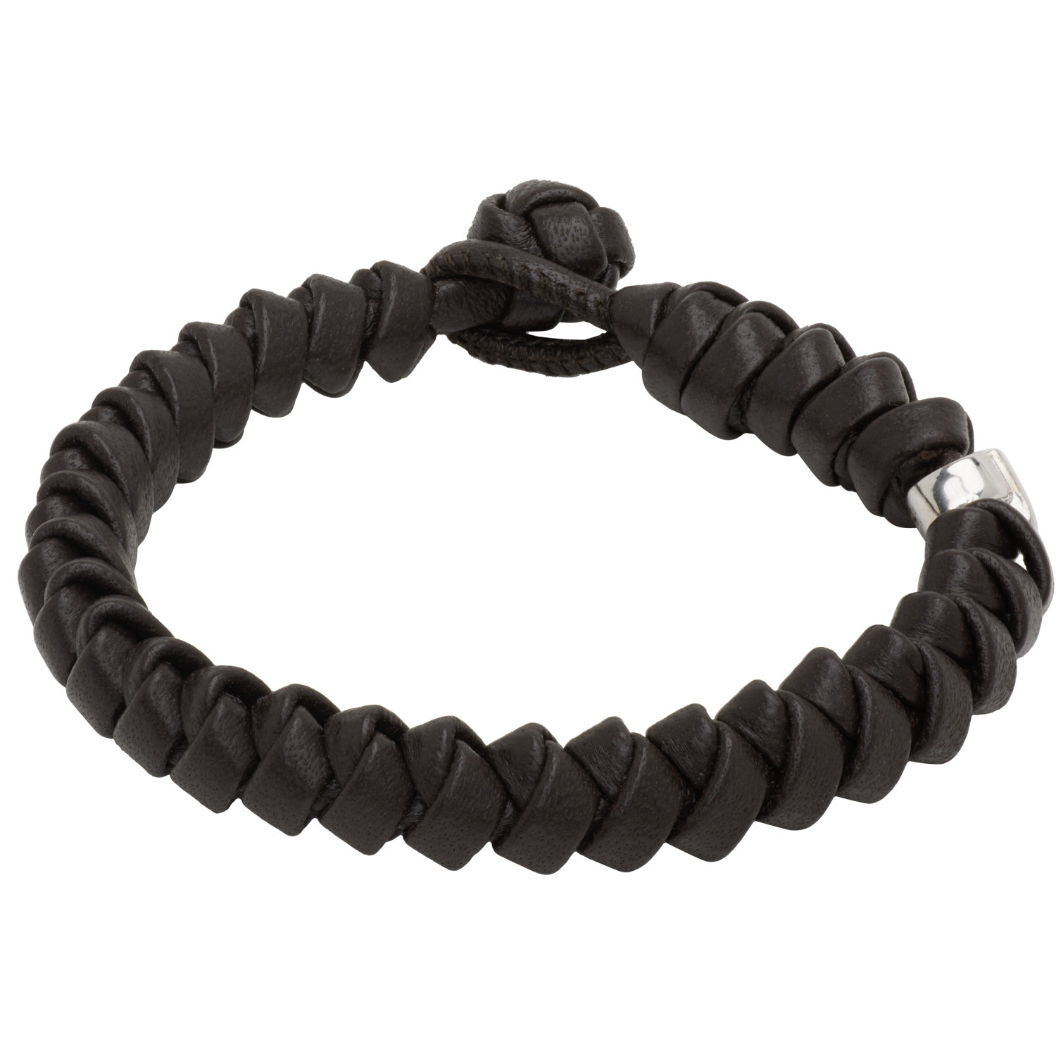 Bottega Veneta Braided Nappa Leather Bracelet