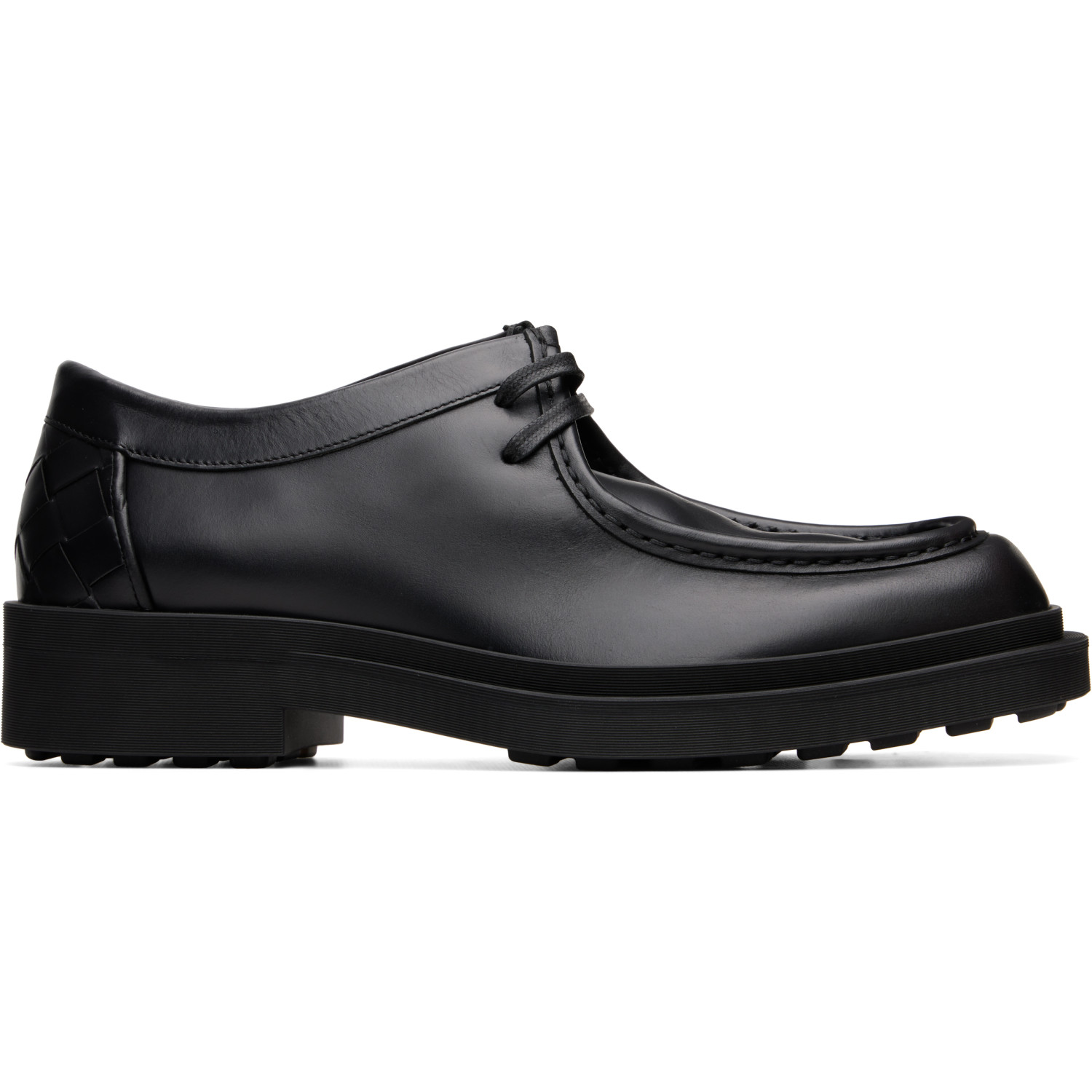Bottega Veneta Black Ben Derbys