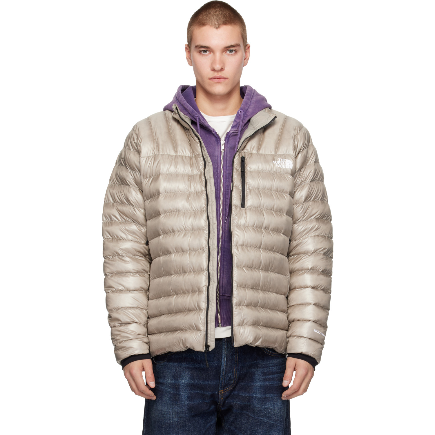 The North Face Gray Summit Series Breithorn Down Jacket