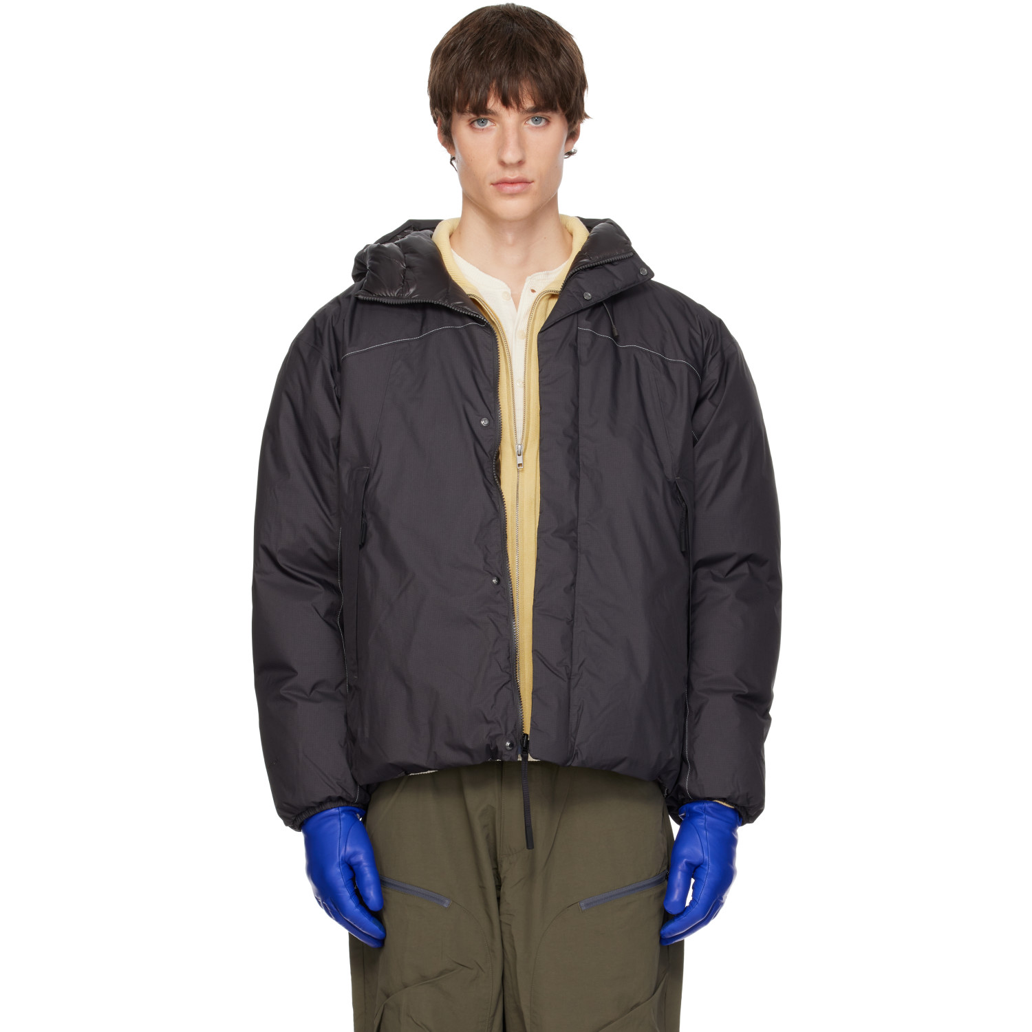 The North Face Black 'Black Box' DRYVENT Reversible Down Jacket