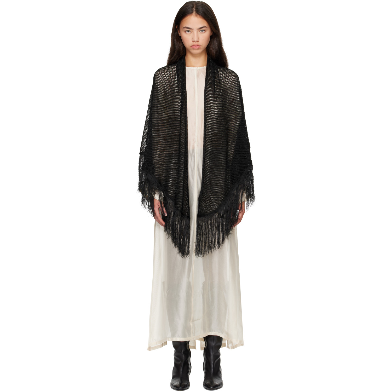 OUR LEGACY Black Triangle Scarf