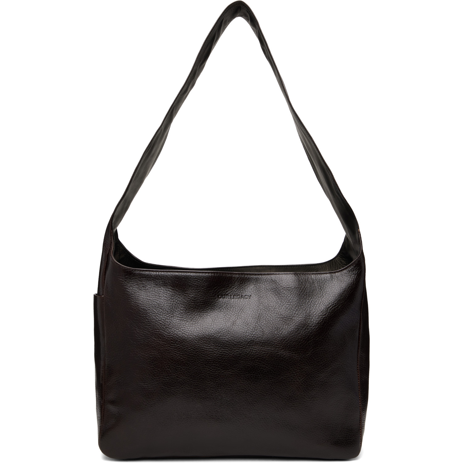 OUR LEGACY Brown Grande Brick Bag