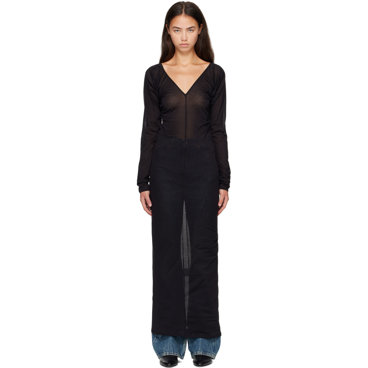 OUR LEGACY Black Cheer Maxi Dress