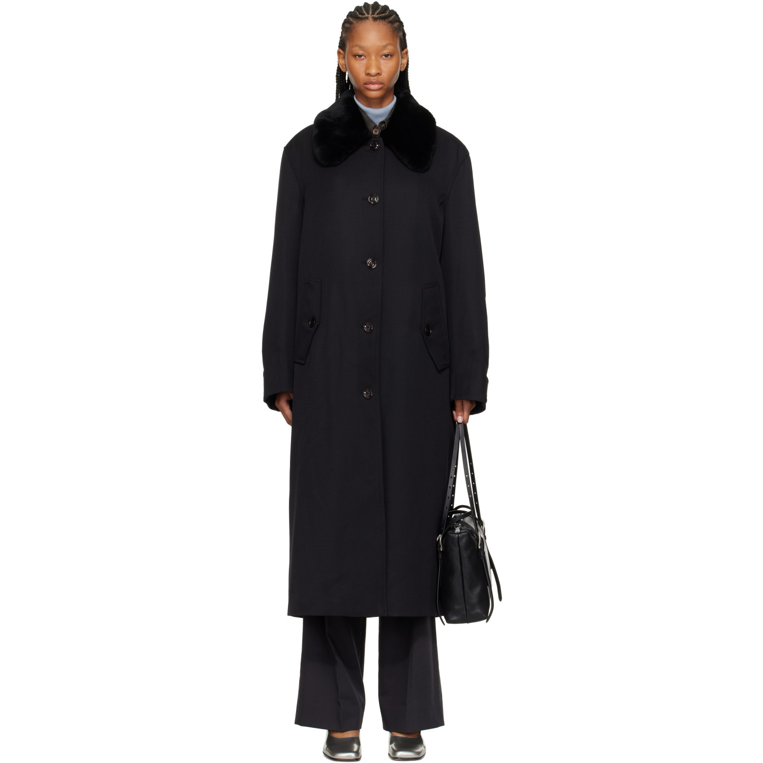 OUR LEGACY Black Tundra Coat