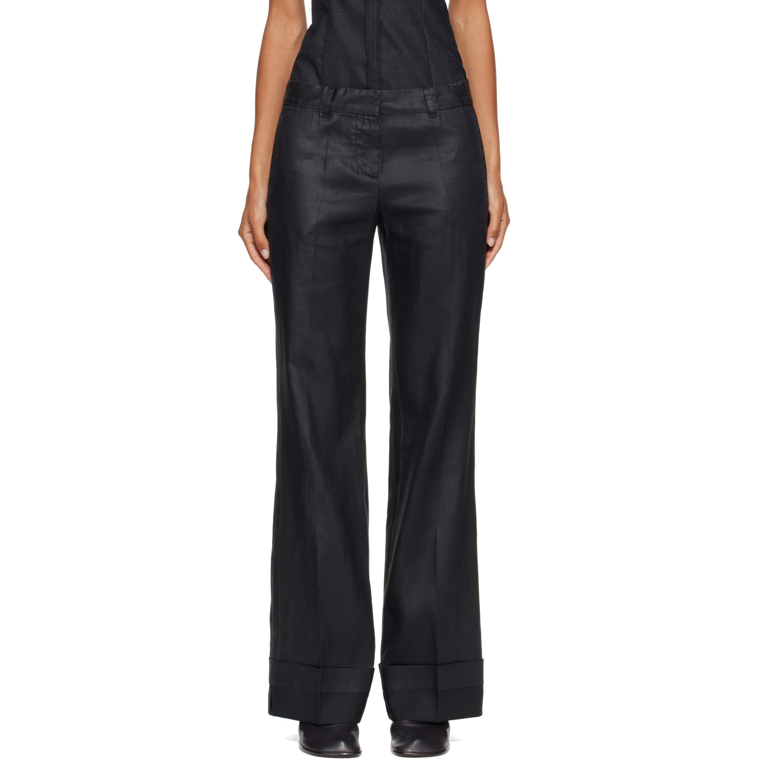 OUR LEGACY Black Hip Trousers