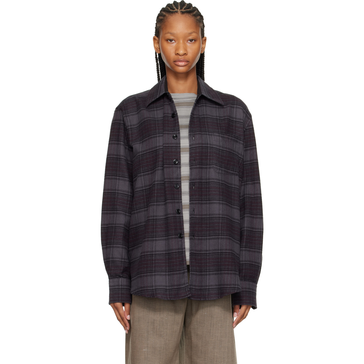 OUR LEGACY Gray Above Shirt