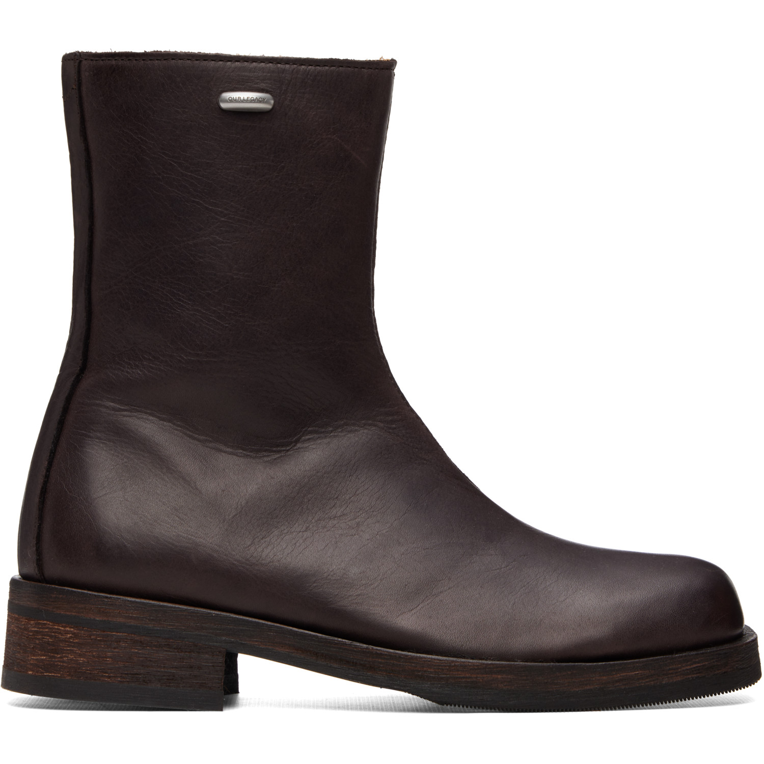 OUR LEGACY Brown Camion Boots