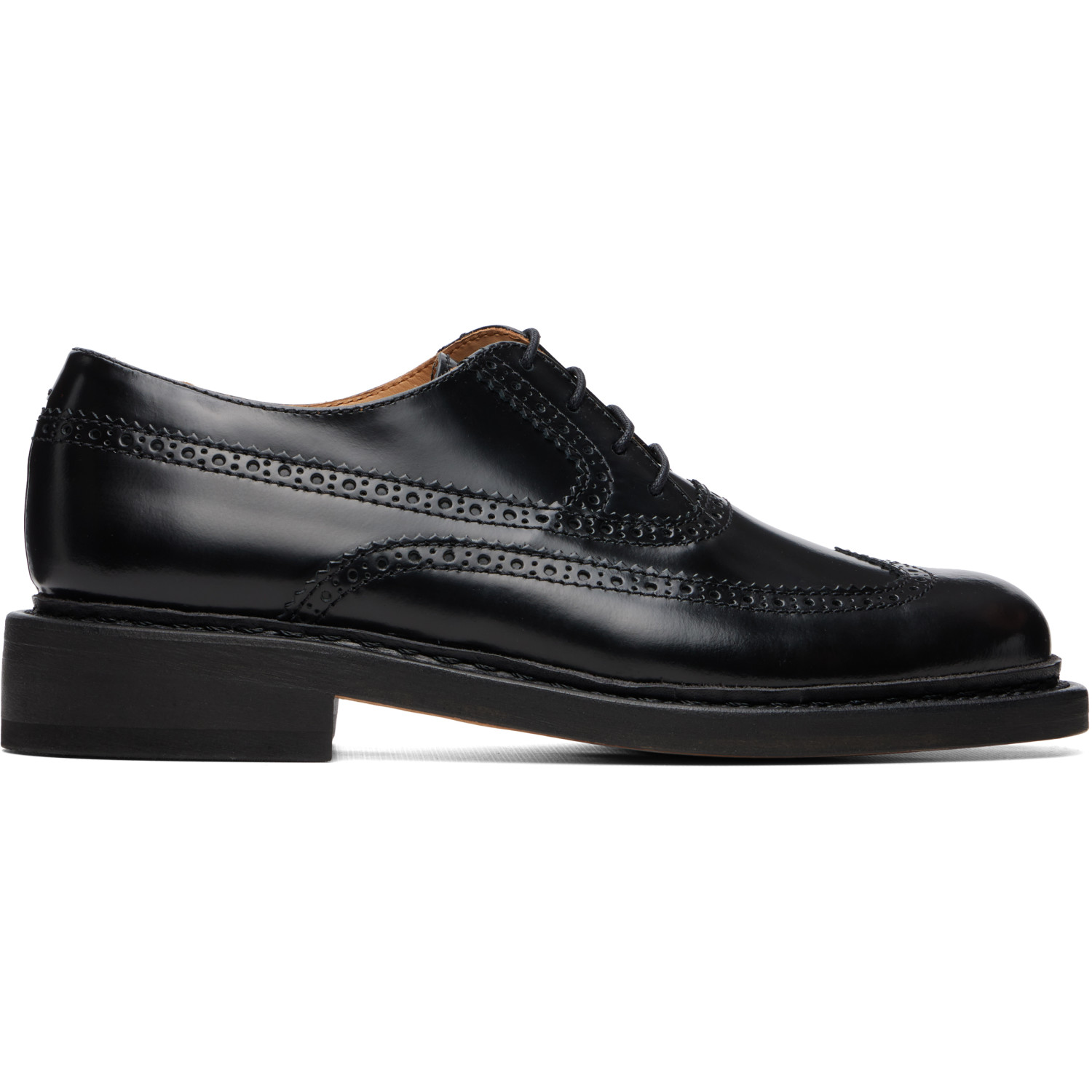 OUR LEGACY Black Brogue Parade Derbys