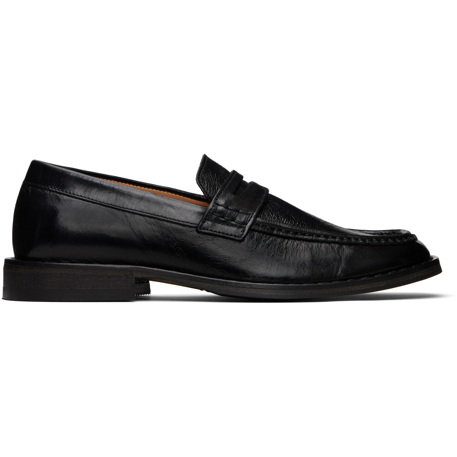 OUR LEGACY Black Light Loafers