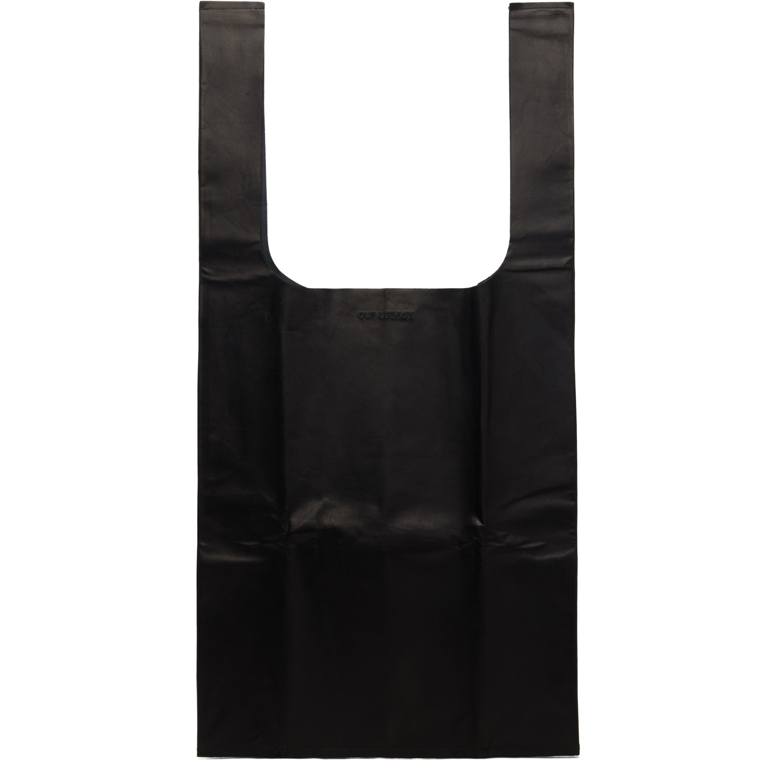OUR LEGACY Black Grocery Bag Tote