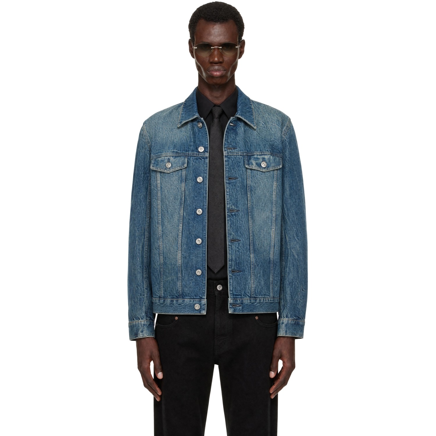 OUR LEGACY Blue Shackle Jacket