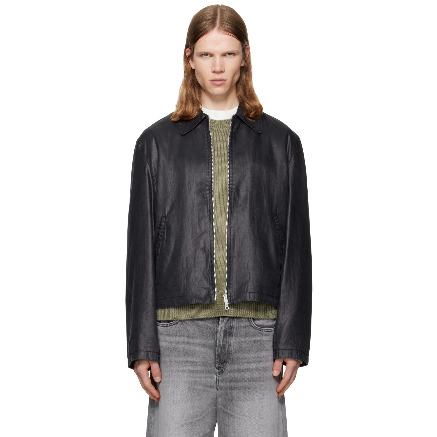 OUR LEGACY Black Mini Worker Jacket