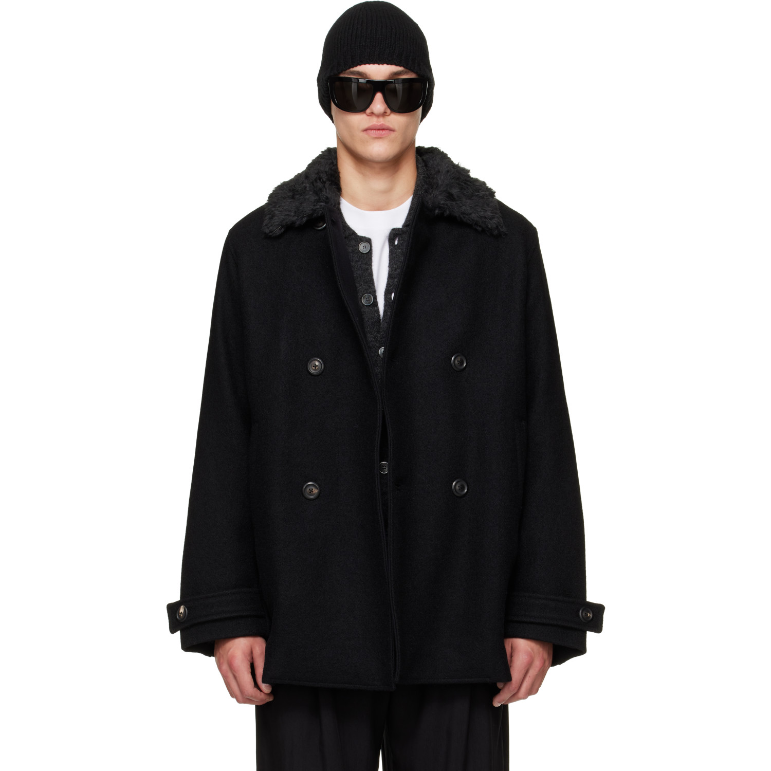 OUR LEGACY Black Wage Coat
