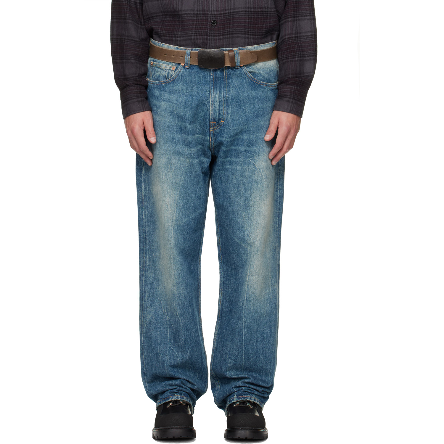 OUR LEGACY Blue Third Cut Jeans