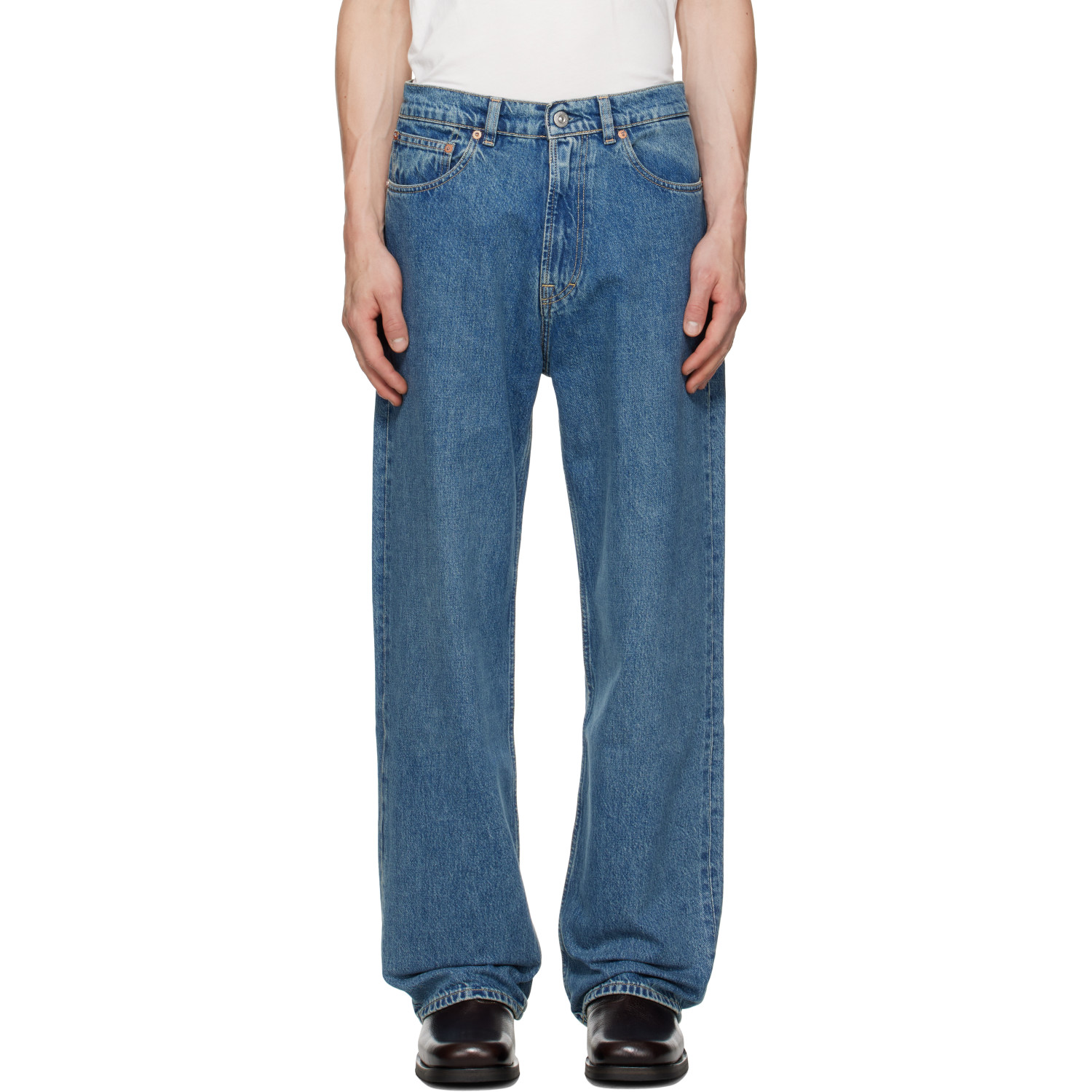 OUR LEGACY Blue Third Cut Jeans