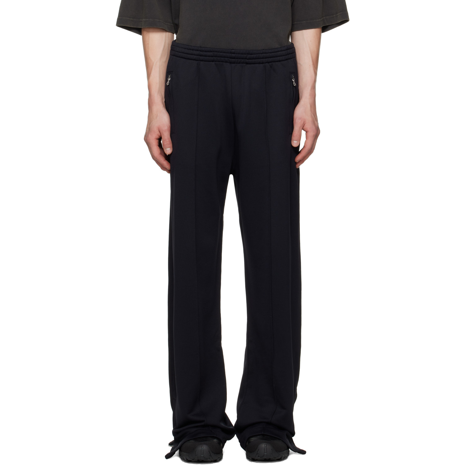 OUR LEGACY Black True Track Jersey Sweatpants
