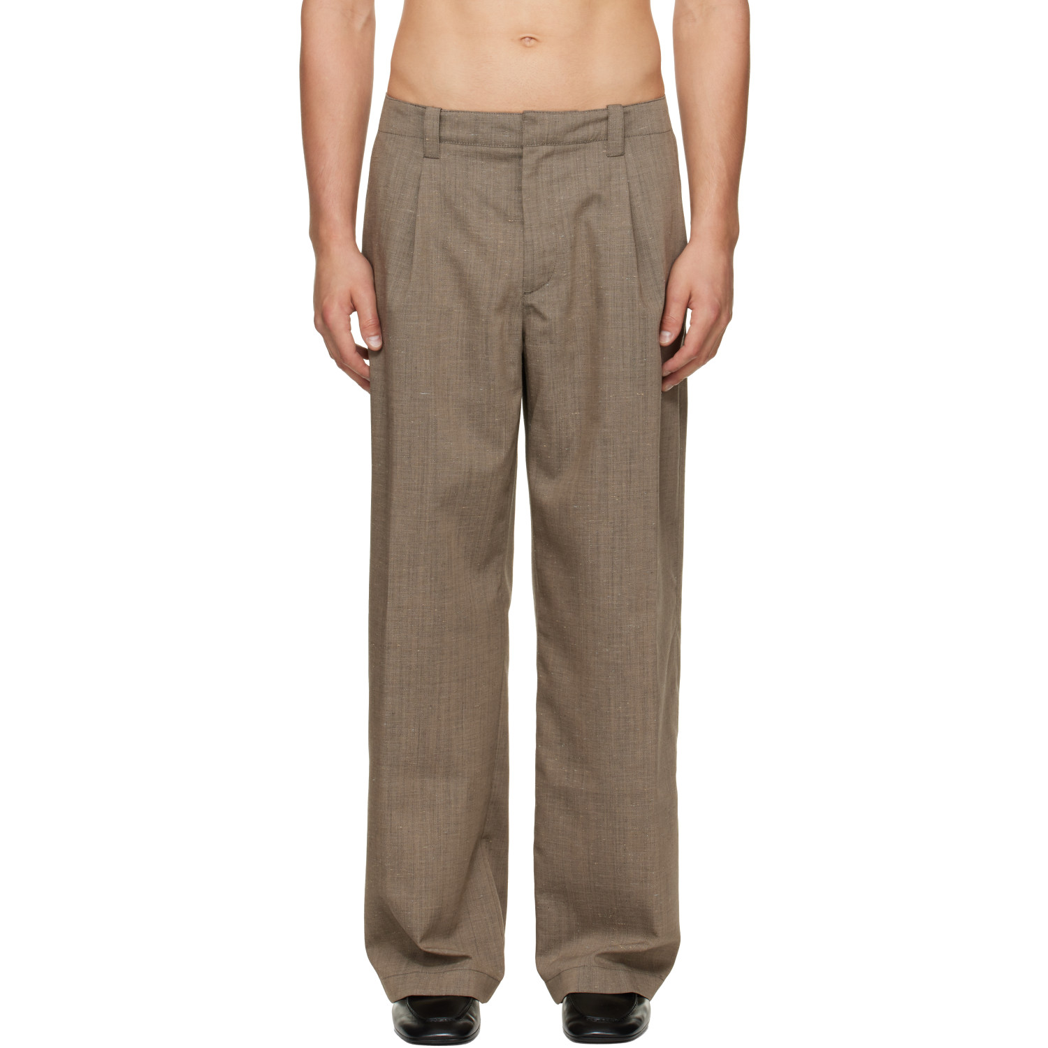 OUR LEGACY Brown Still Chino Trousers