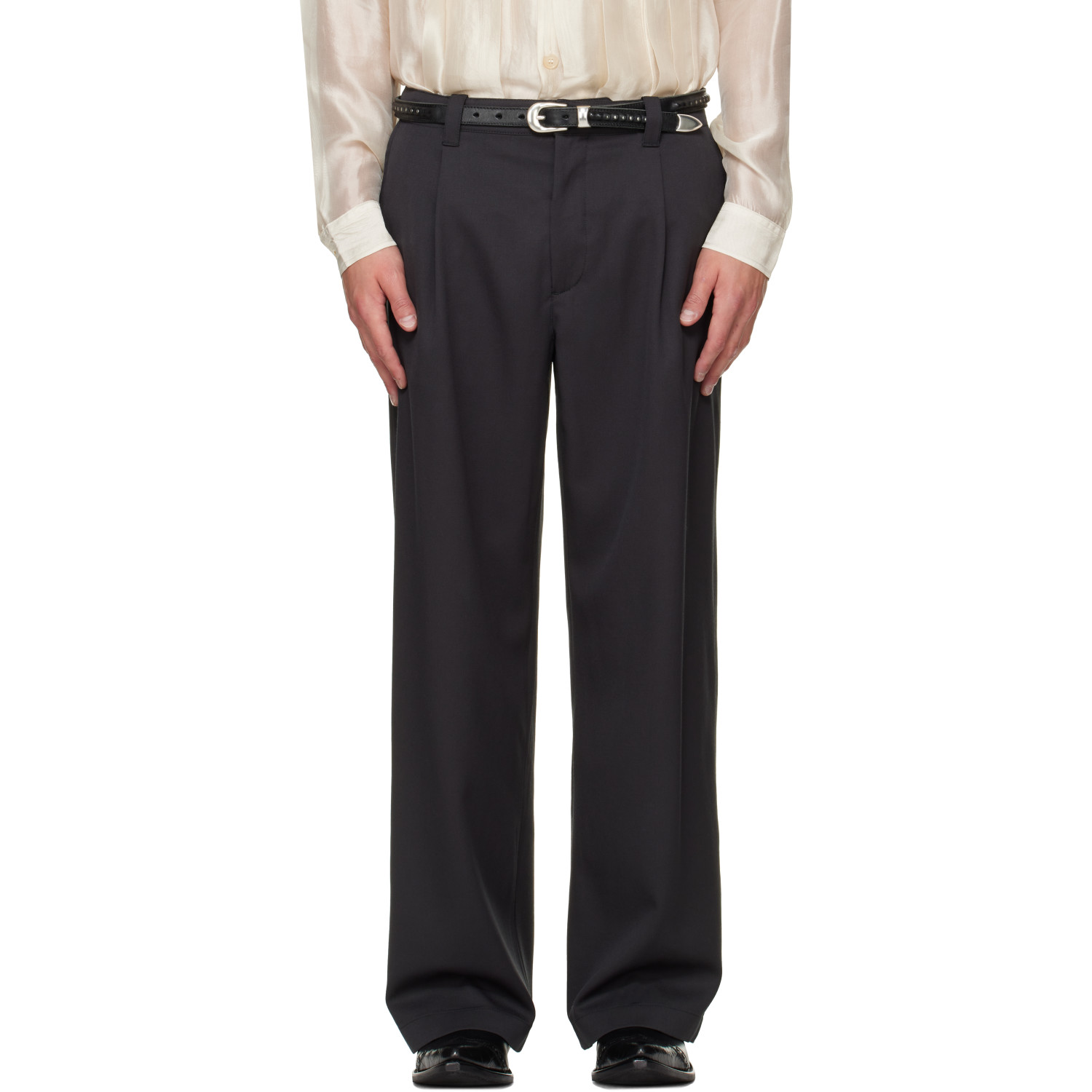 OUR LEGACY Gray Still Chino Trousers
