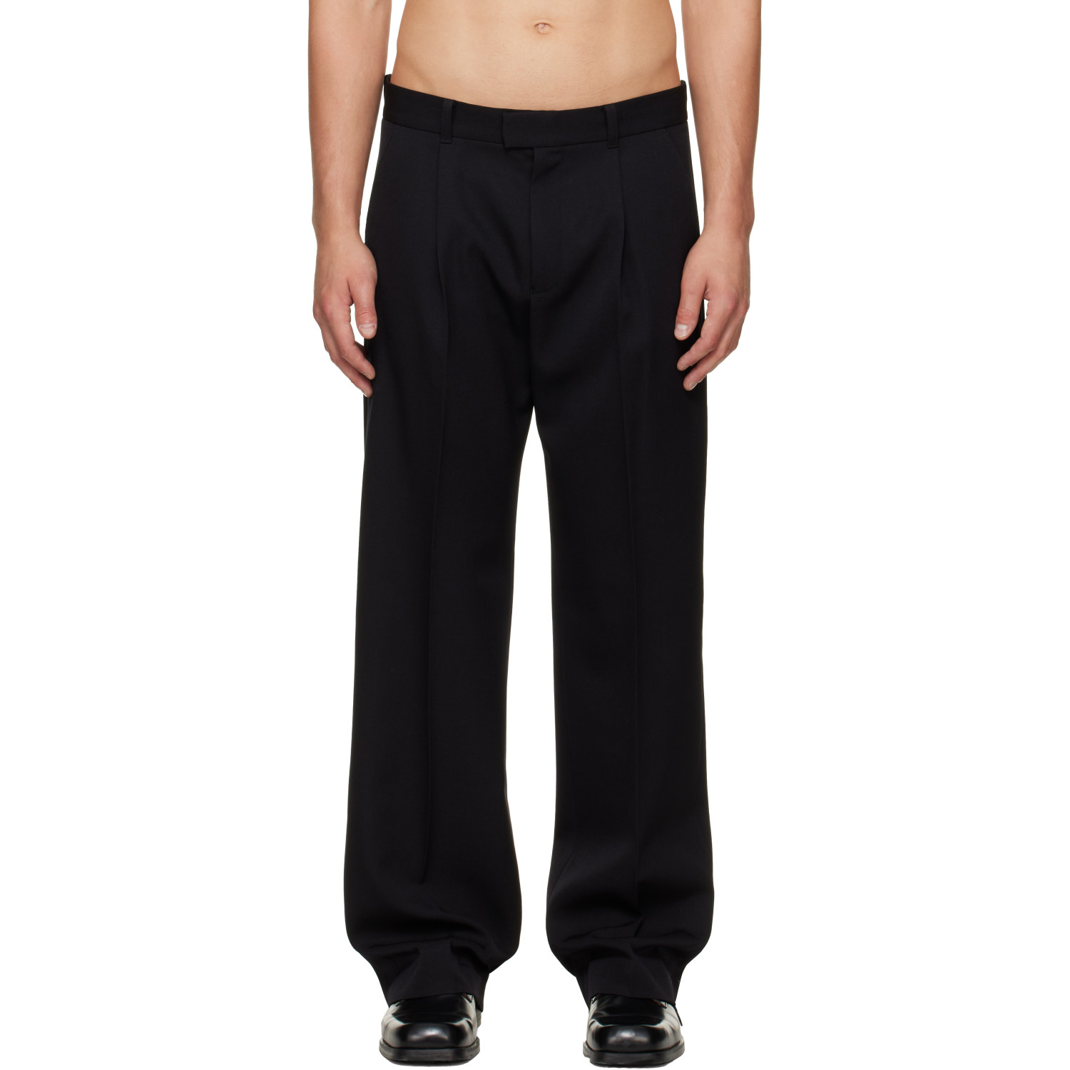 OUR LEGACY Black Slack Trousers