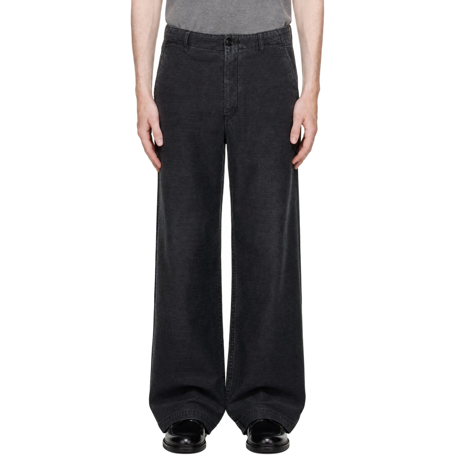 OUR LEGACY Gray Rig Chino Trousers