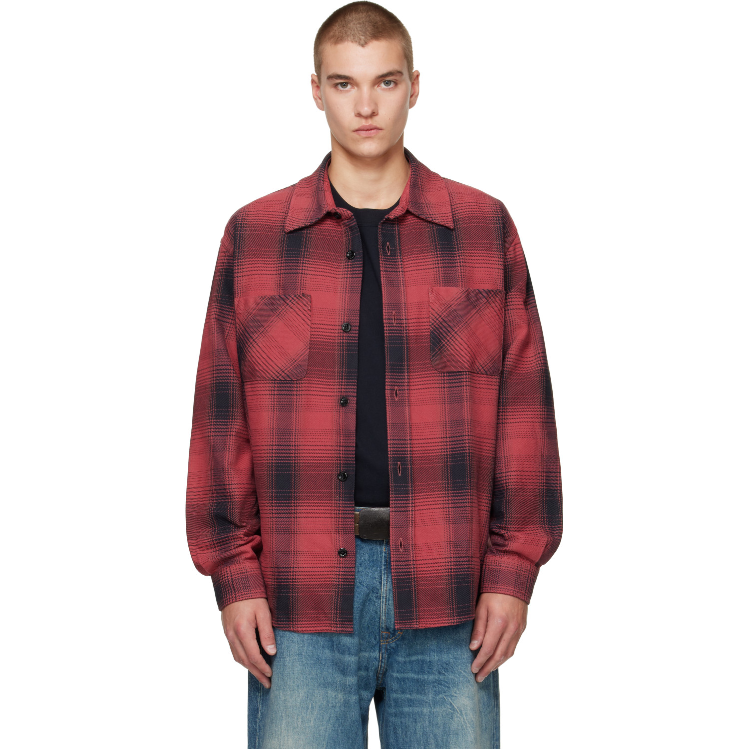 OUR LEGACY Red Whoppin Shirt