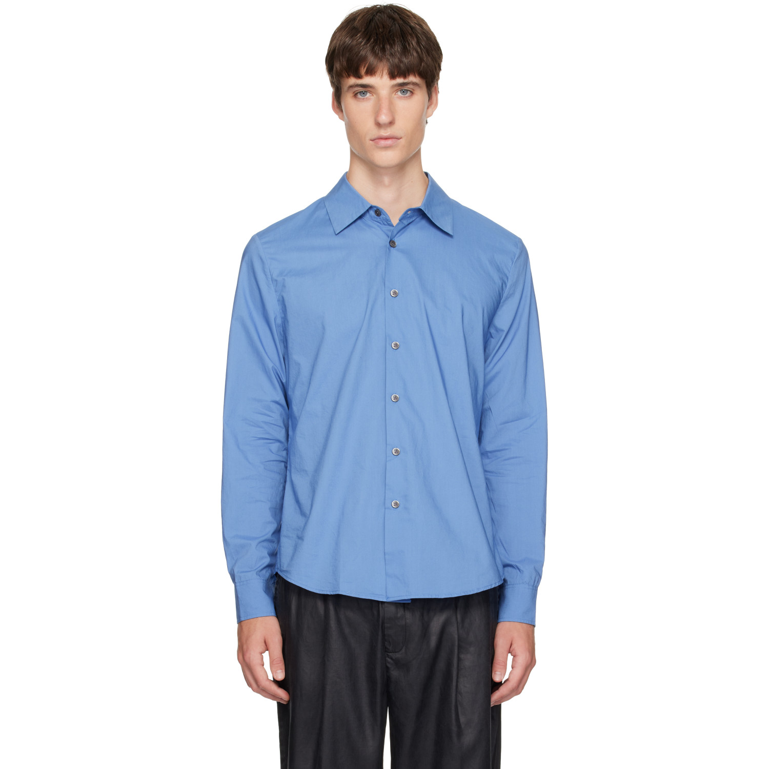 OUR LEGACY Blue Clean Shirt